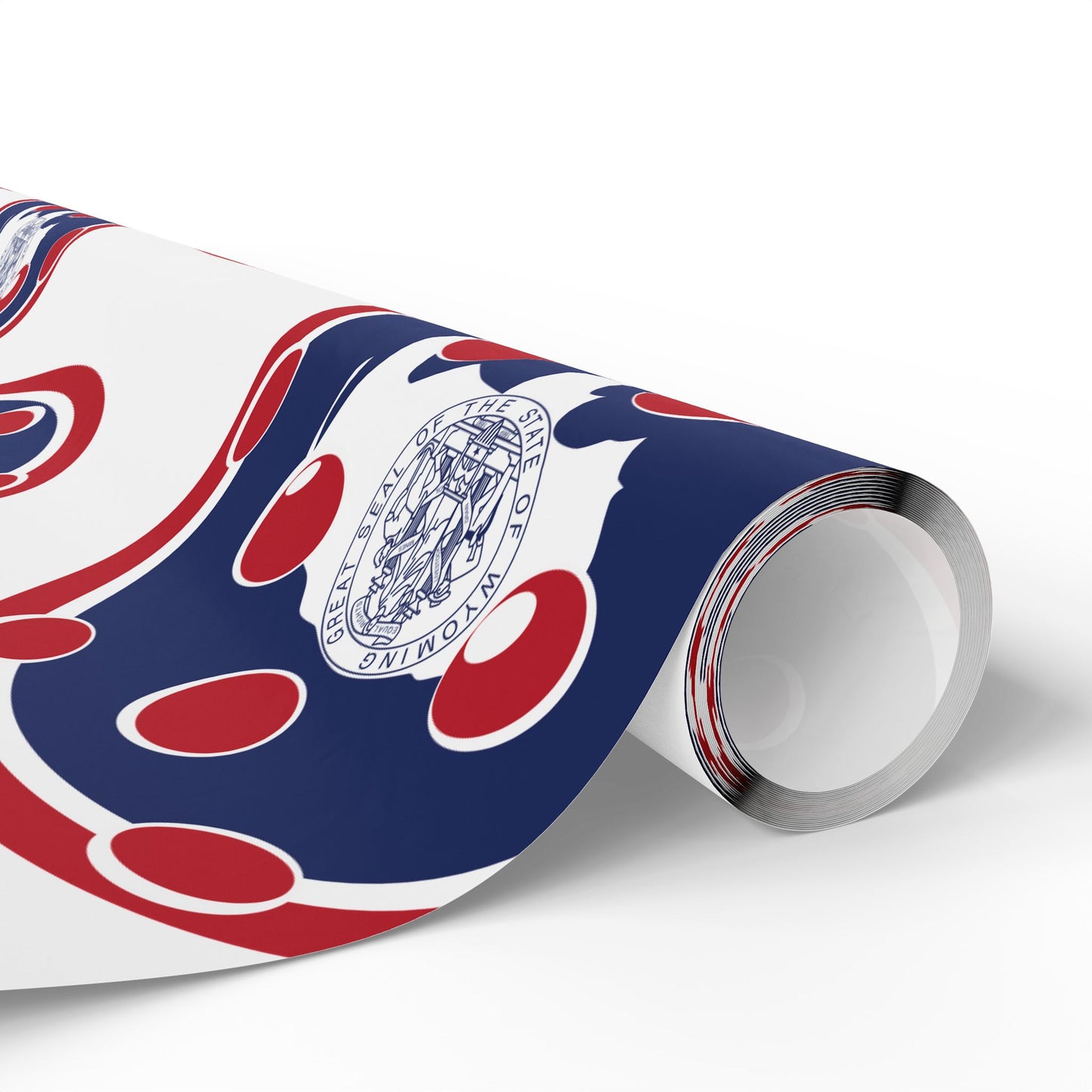 Pickleball Gift Wrap, Wyoming State Flag