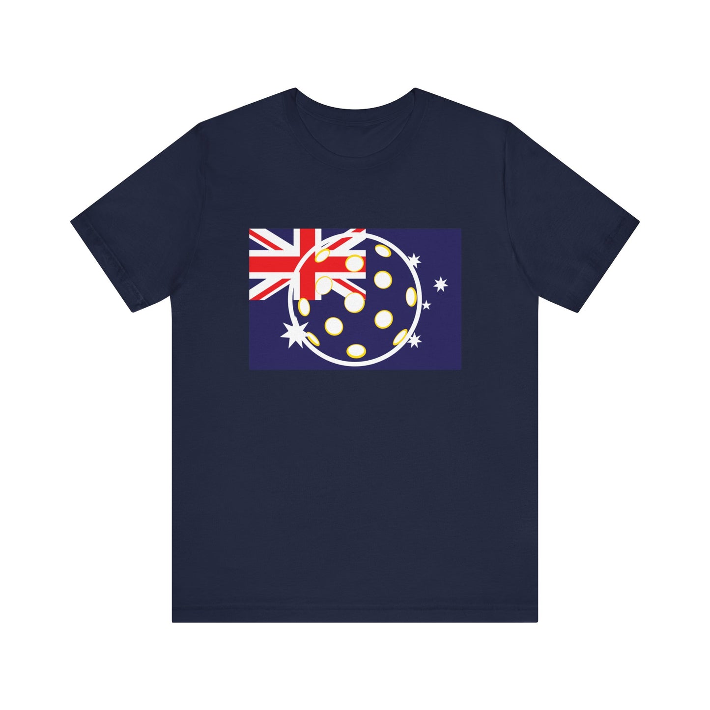 Australia Pickleball Flag, Black