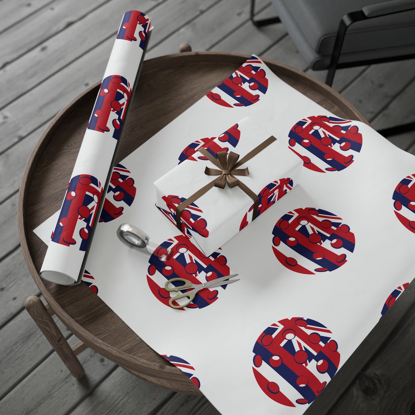 Pickleball Gift Wrap, Hawaii State Flag