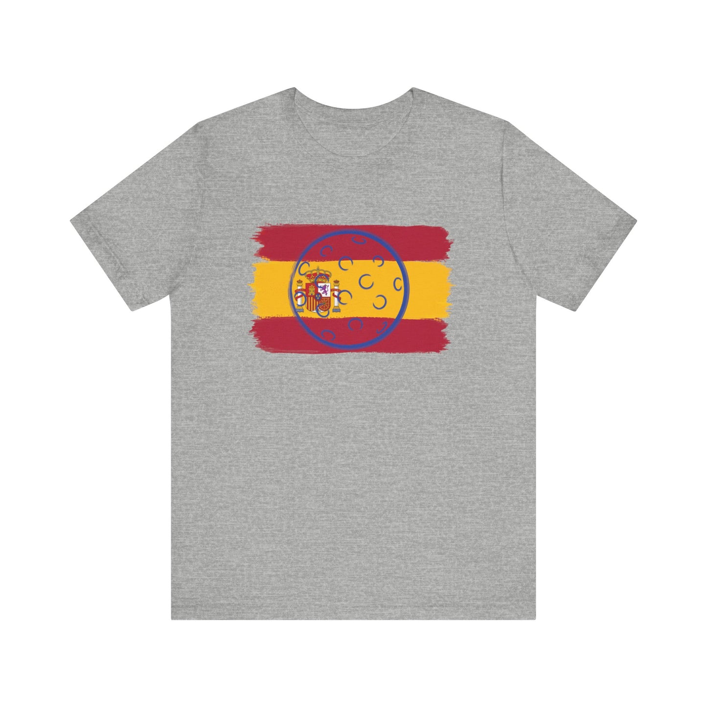 Spain Pickleball Flag, Black