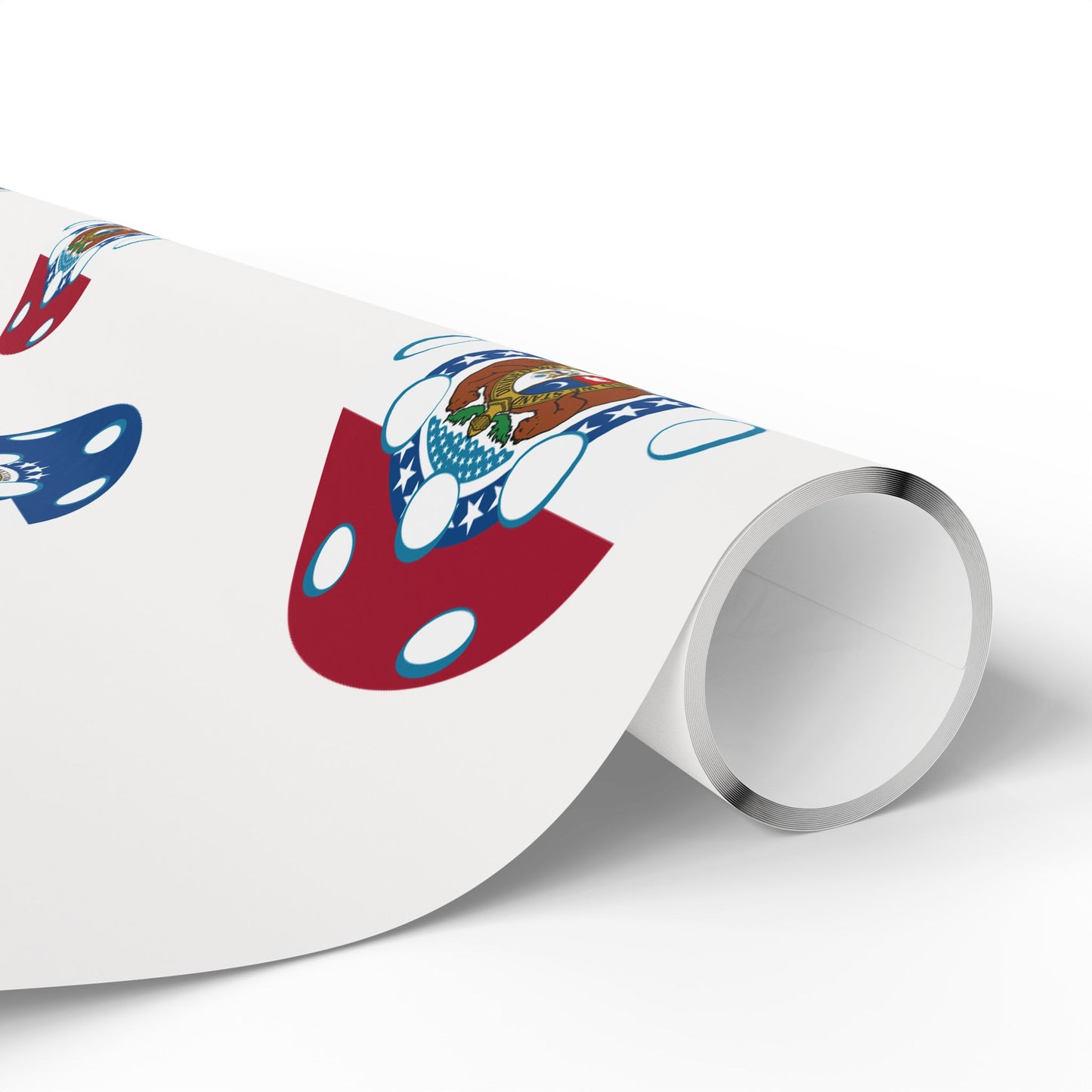 Pickleball Gift Wrap, Missouri State Flag