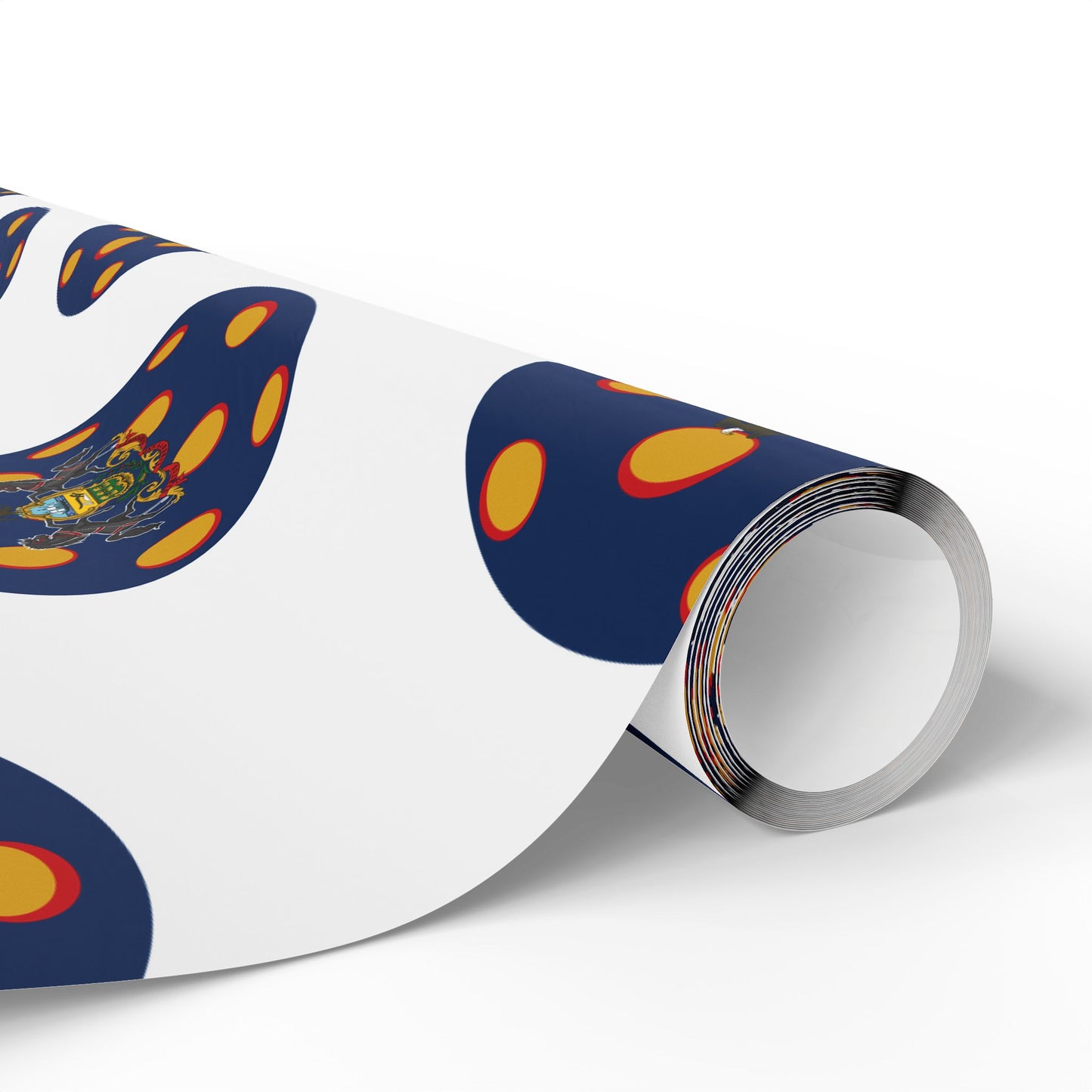 Pickleball Gift Wrap, Pennsylvania State Flag