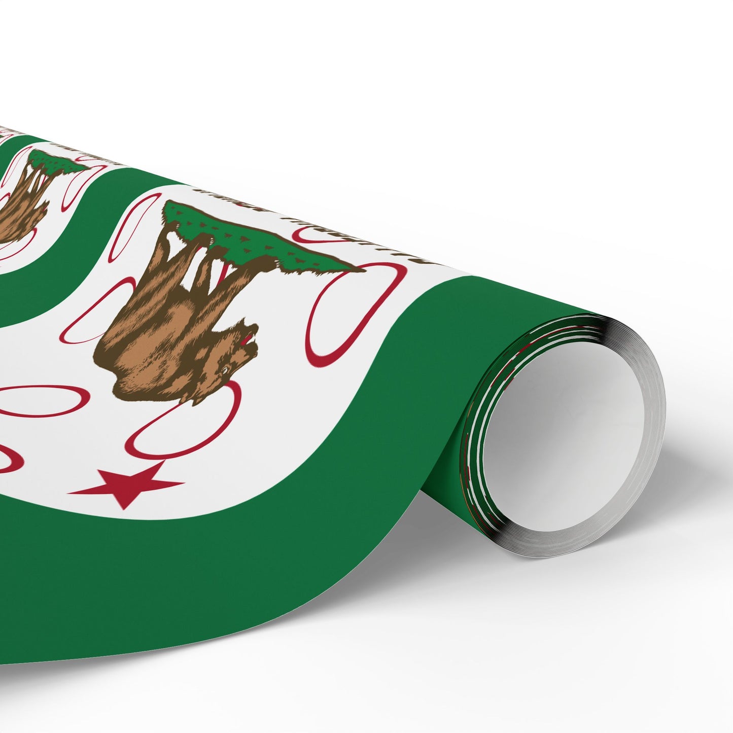 Pickleball Gift Wrap, California State Flag