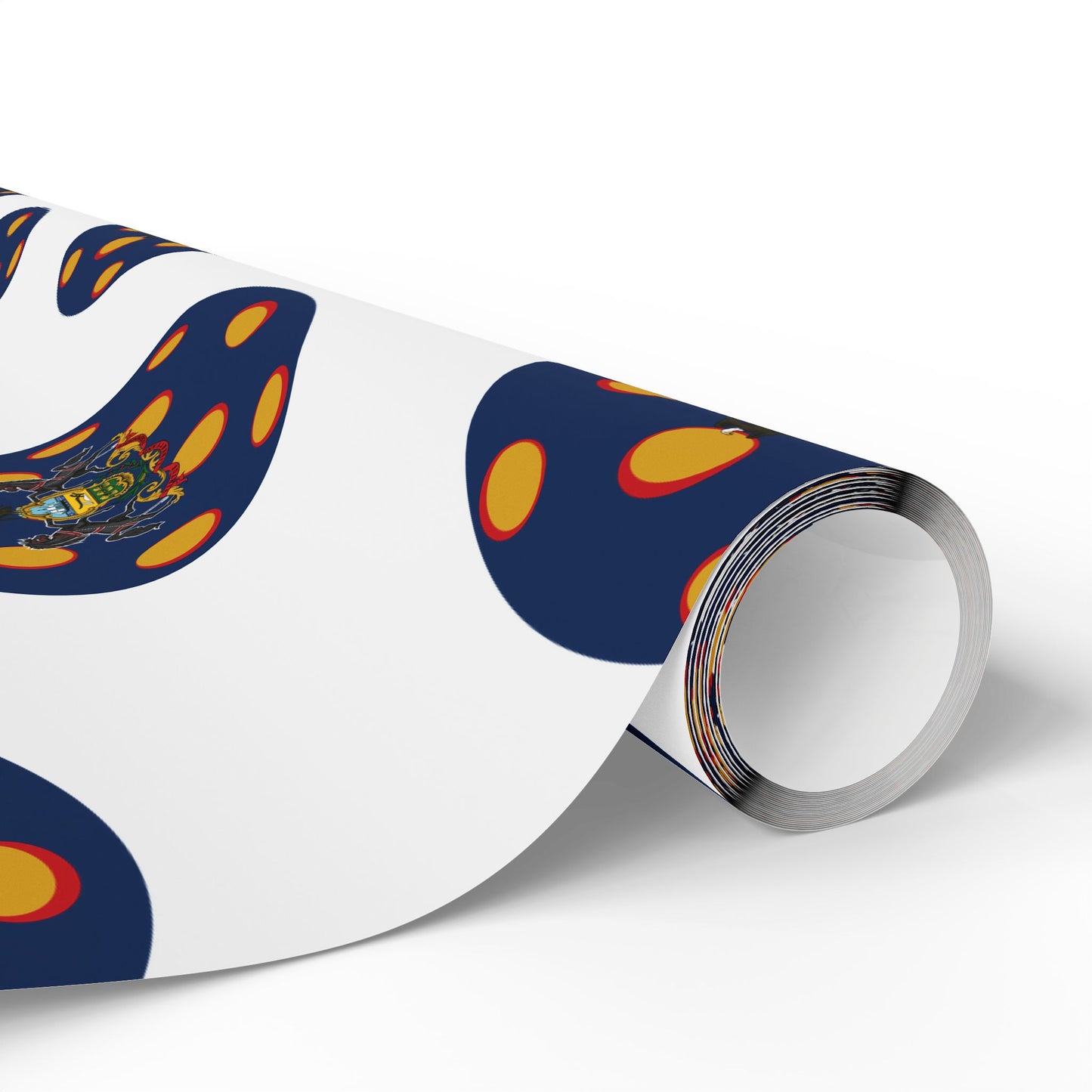 Pickleball Gift Wrap, Pennsylvania State Flag