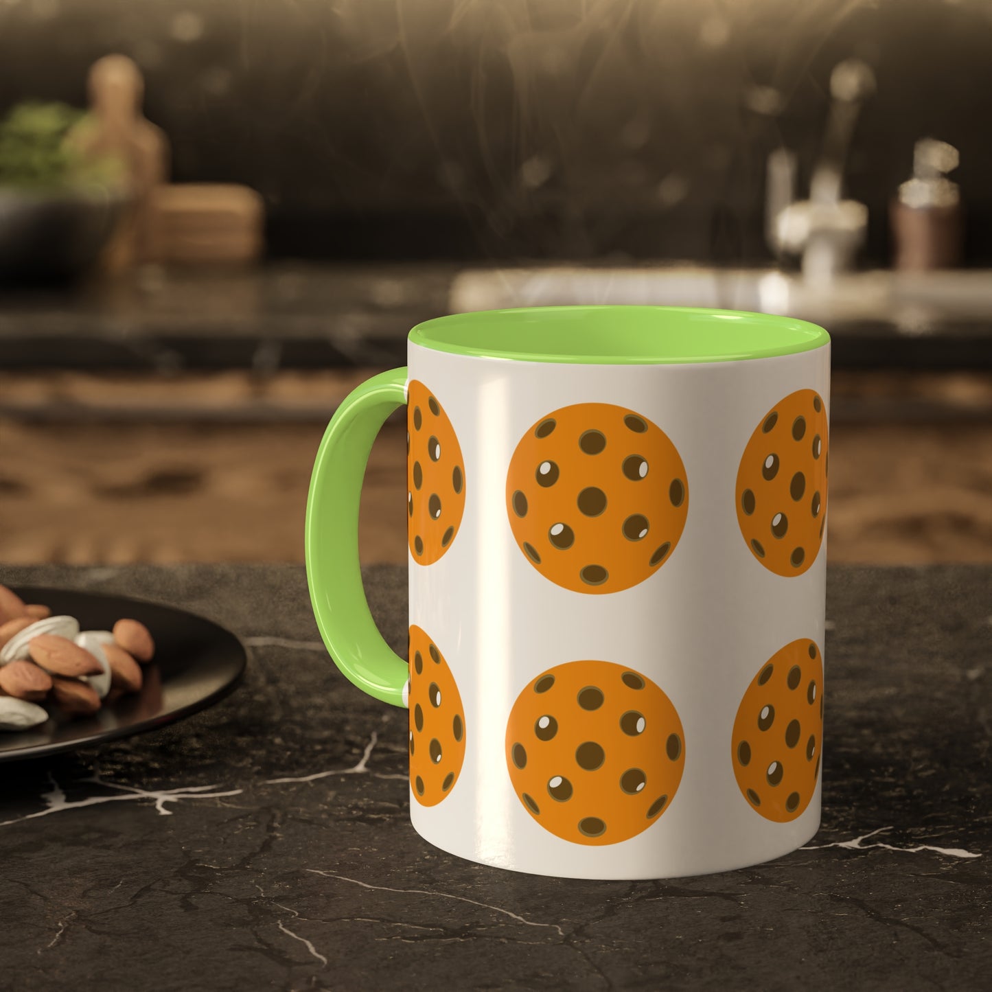 Mug, Orange/Brown 11oz