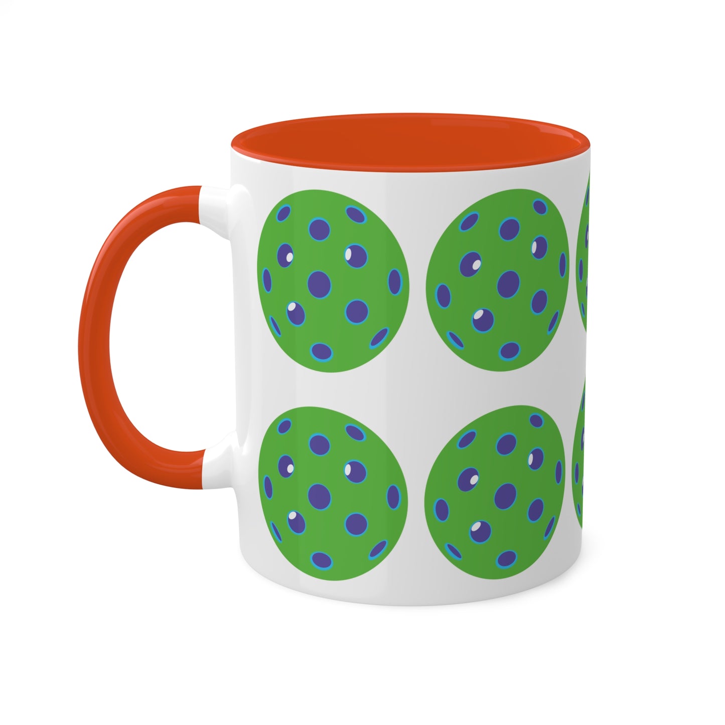 Mug, Lime/Blue 11oz