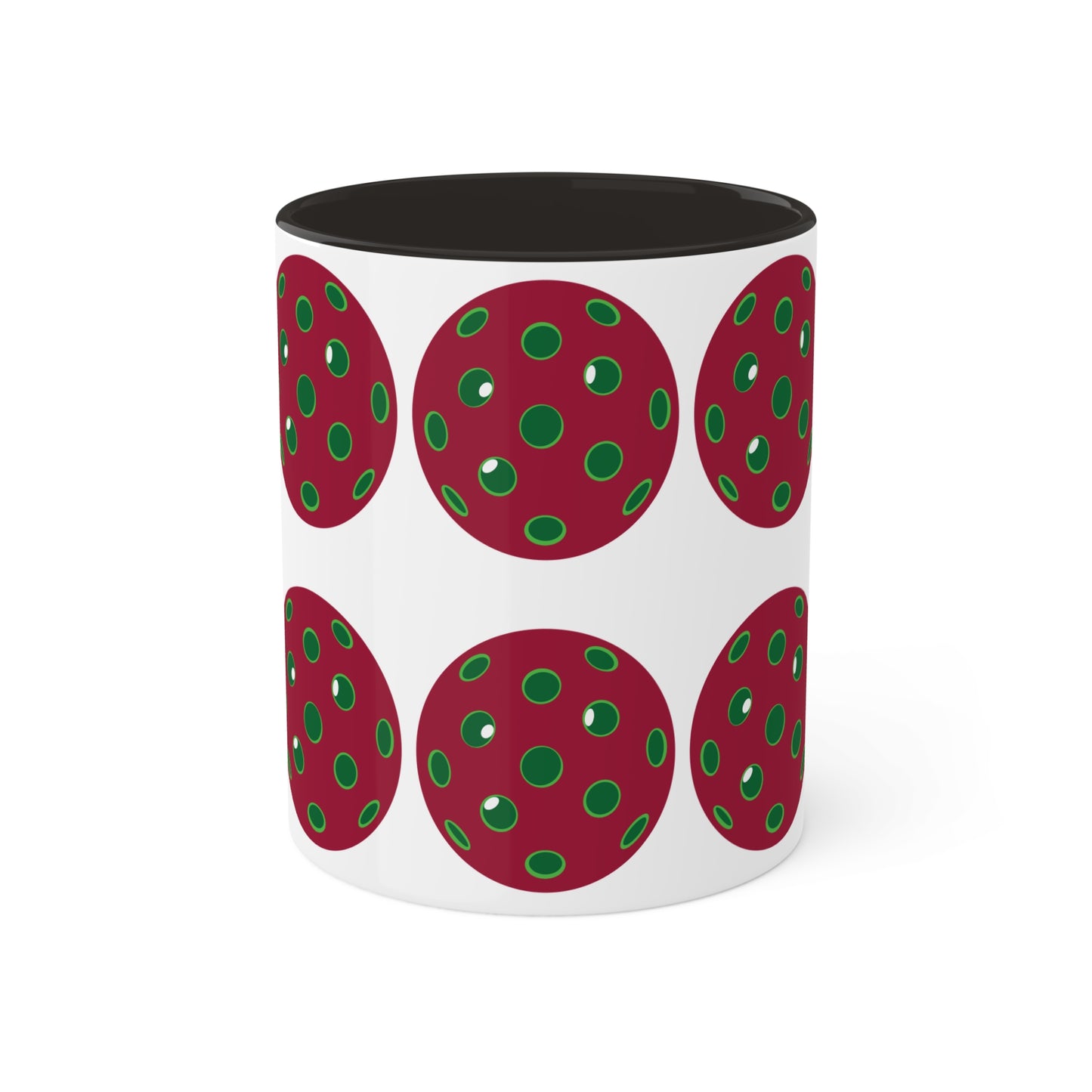 Copy of Mug, Green/Red 11oz