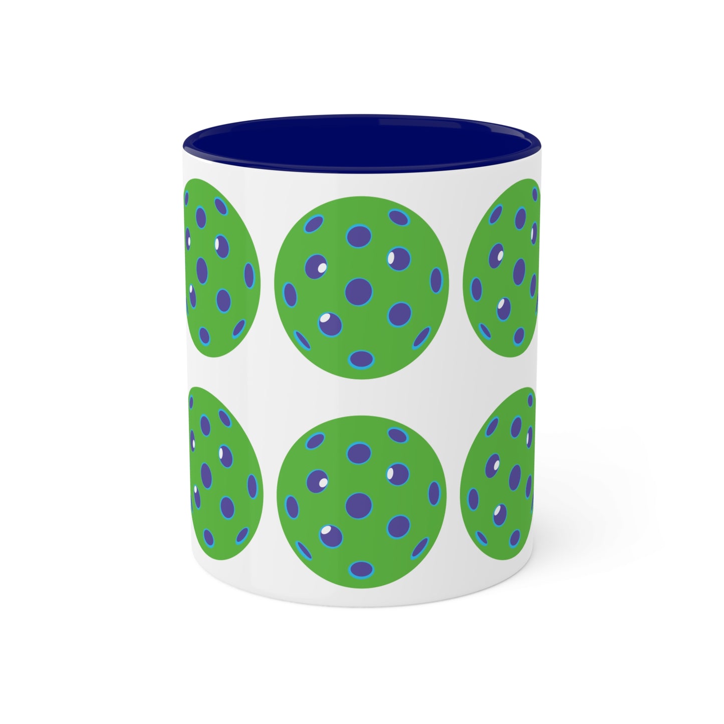 Mug, Lime/Blue 11oz