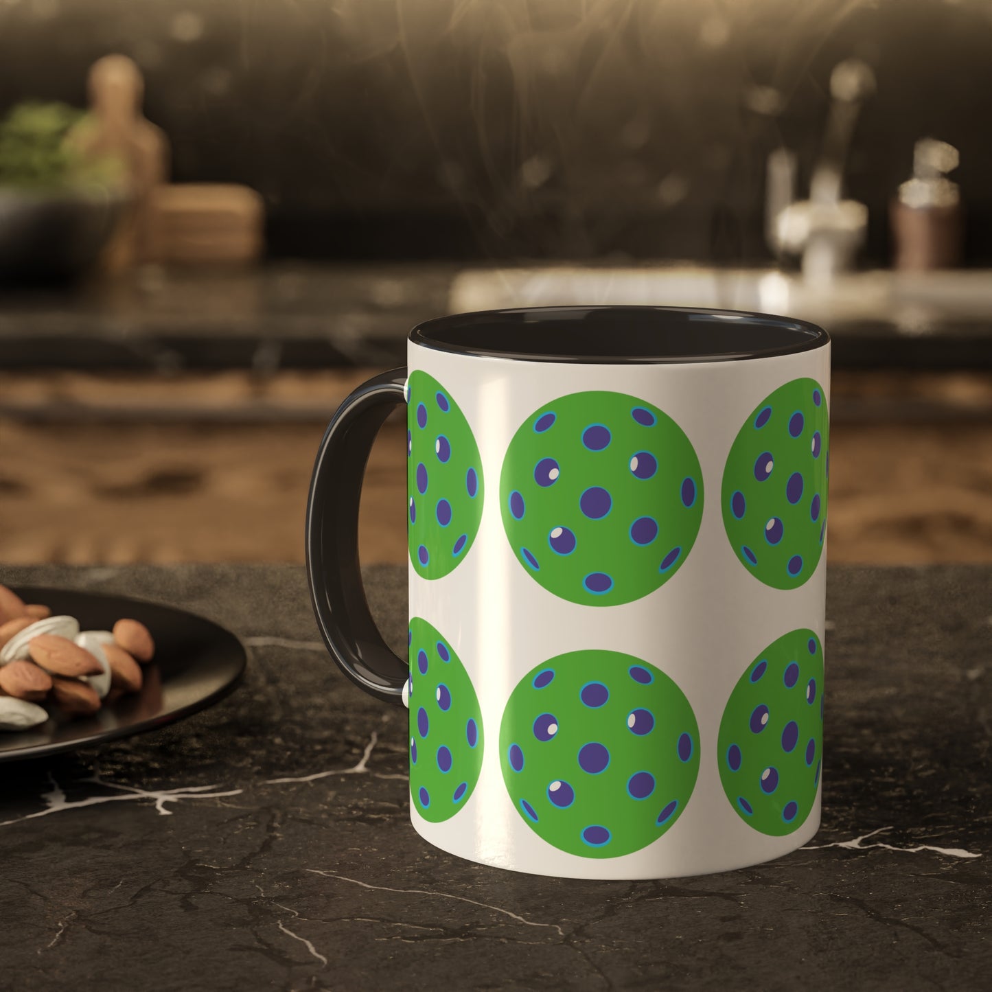 Mug, Lime/Blue 11oz