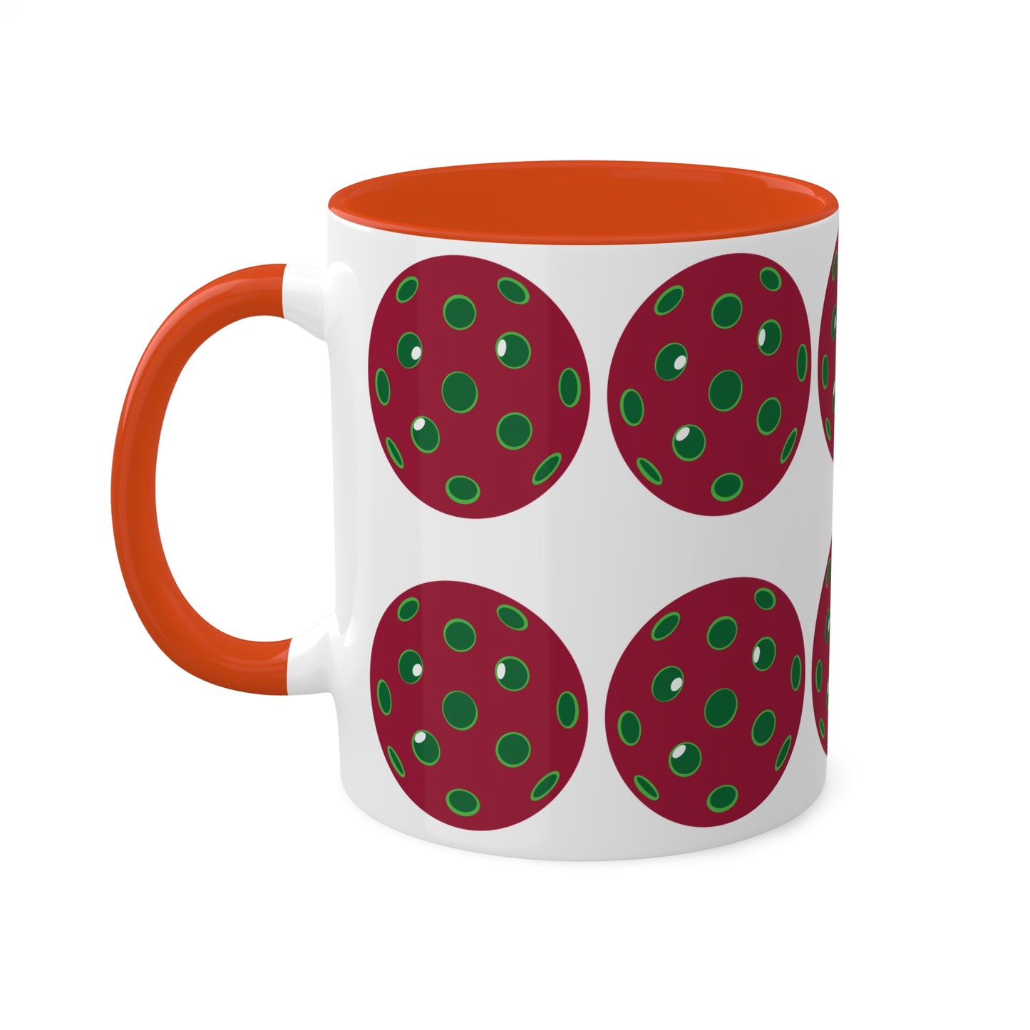 Copy of Mug, Green/Red 11oz