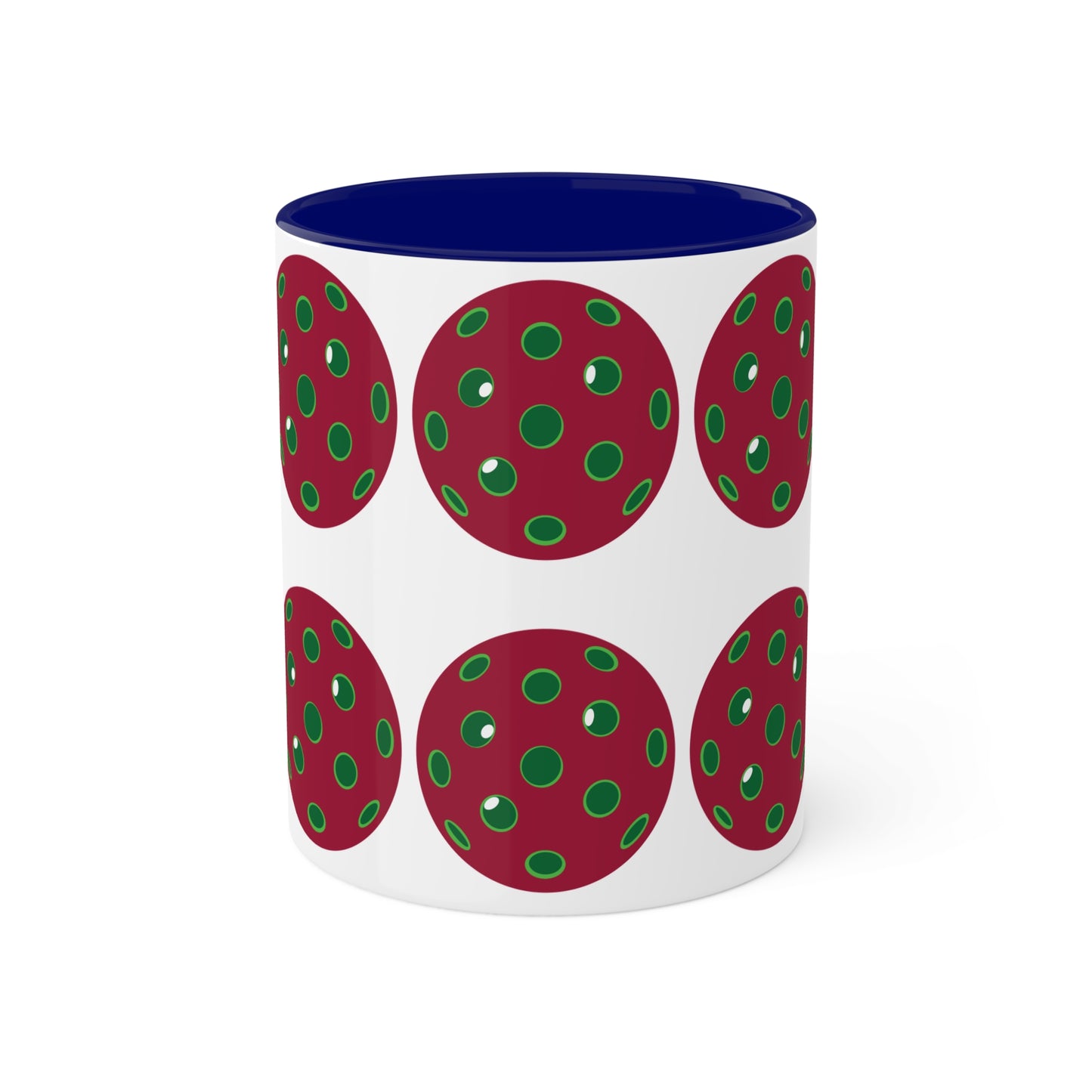 Copy of Mug, Green/Red 11oz