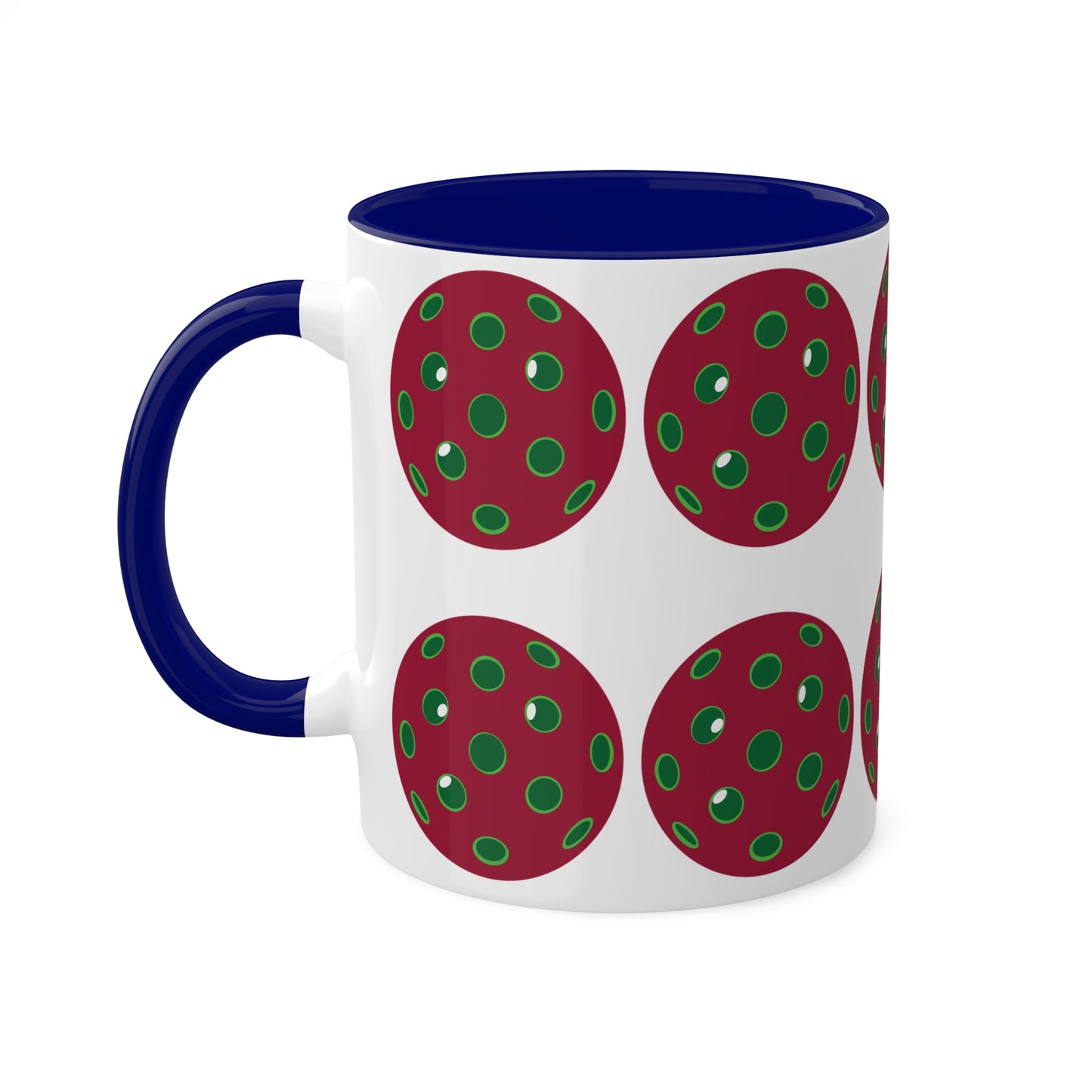Copy of Mug, Green/Red 11oz