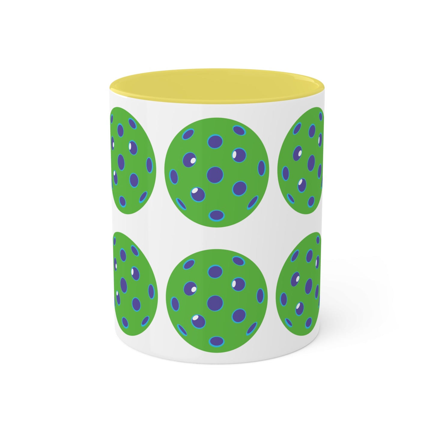 Mug, Lime/Blue 11oz