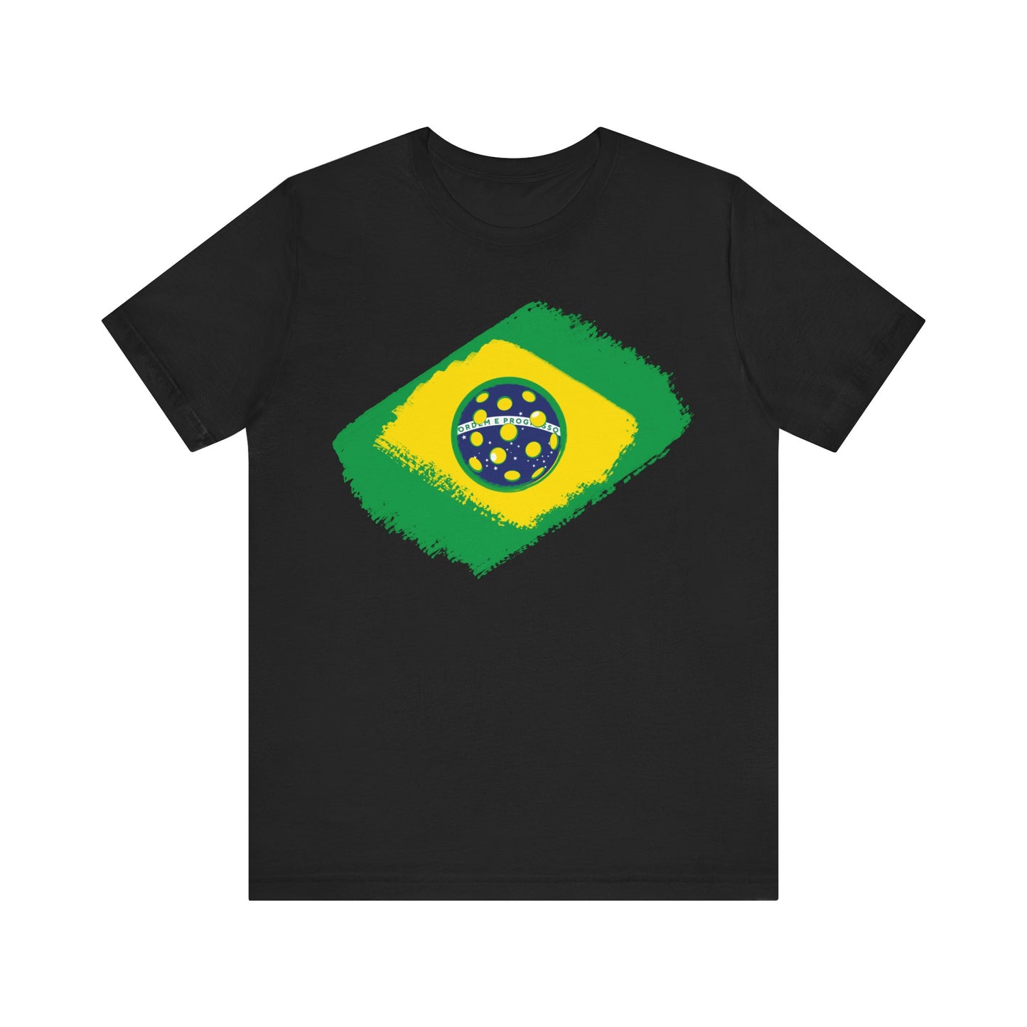 Brazil Pickleball Flag, Black