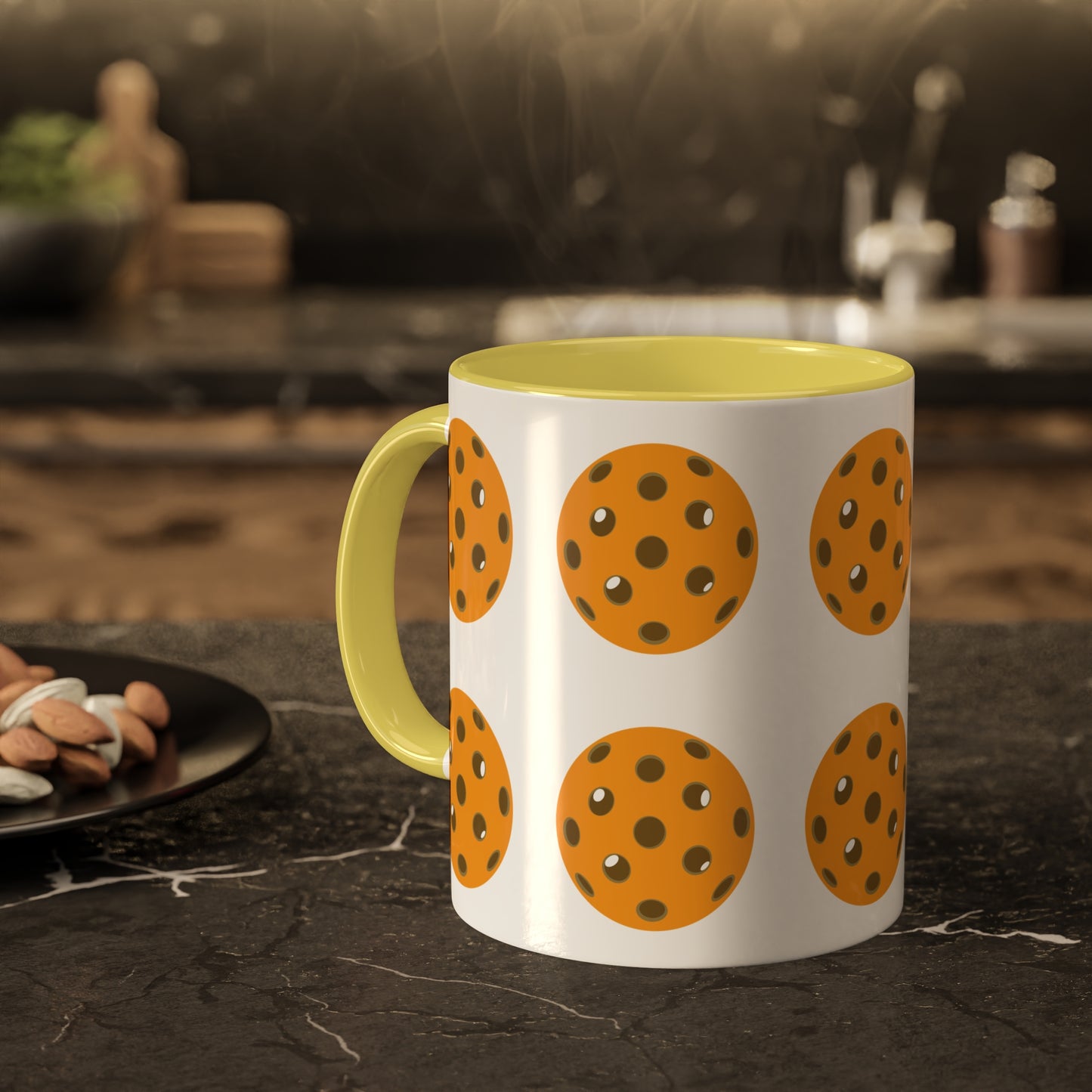 Mug, Orange/Brown 11oz
