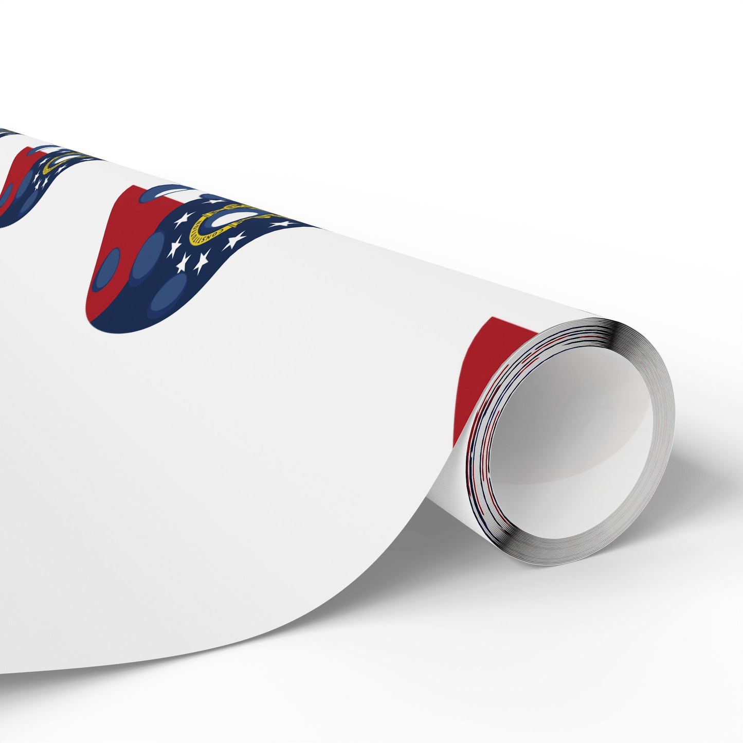 Pickleball Gift Wrap, Georgia State Flag