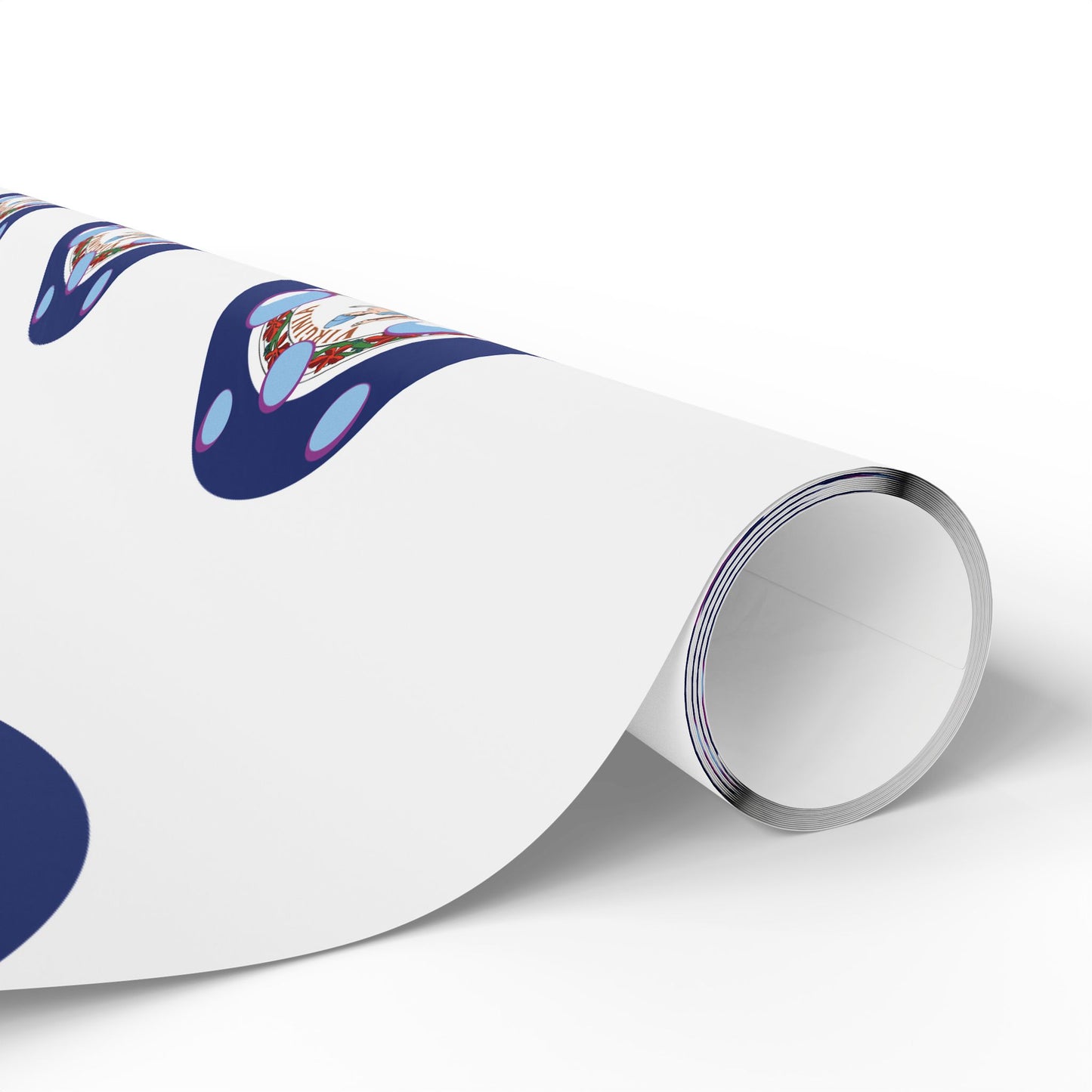 Pickleball Gift Wrap, Virginia State Flag