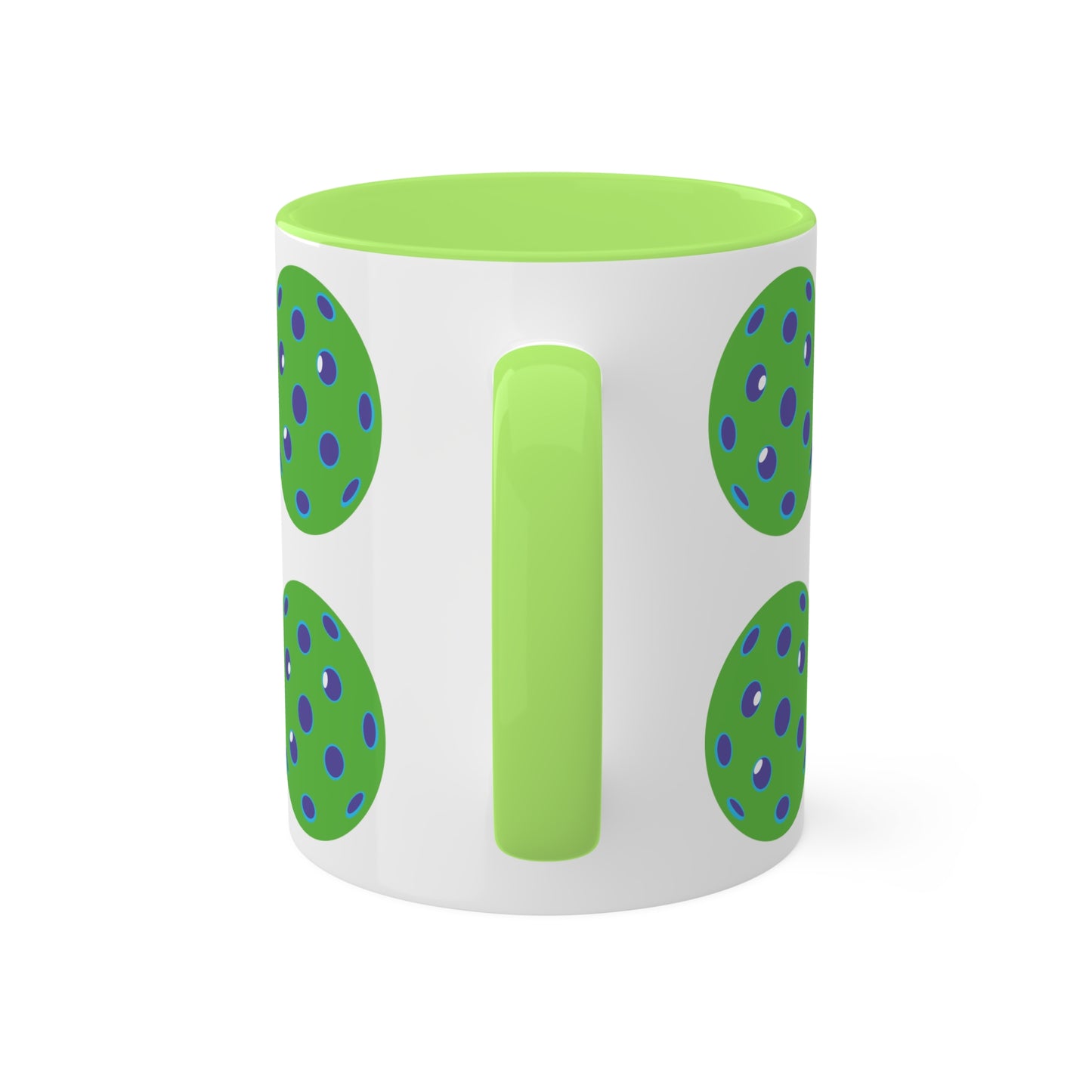 Mug, Lime/Blue 11oz