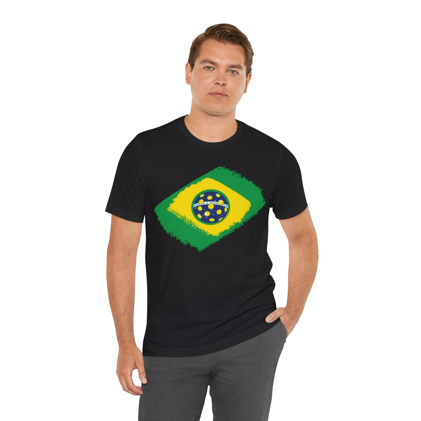 Brazil Pickleball Flag, Black