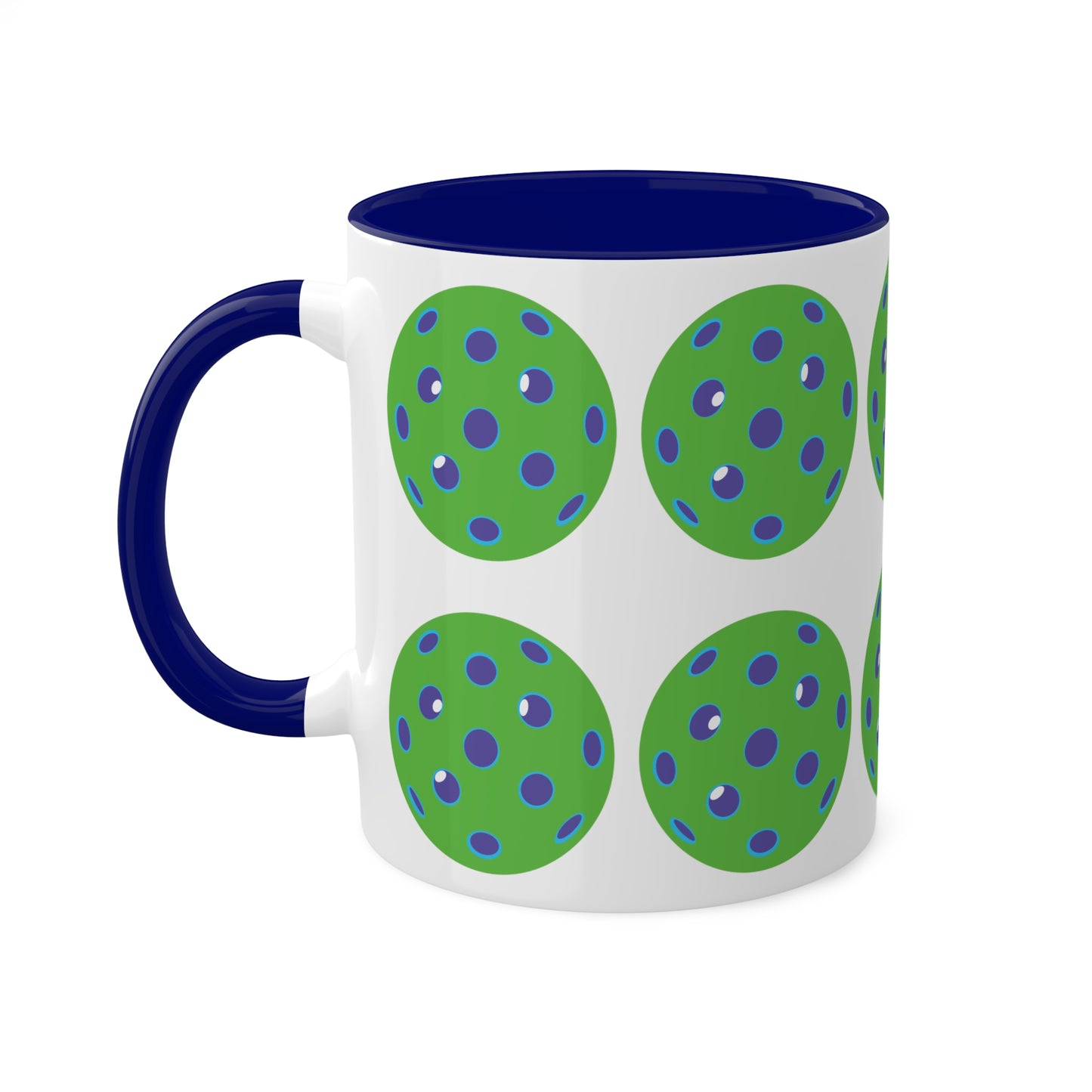 Mug, Lime/Blue 11oz