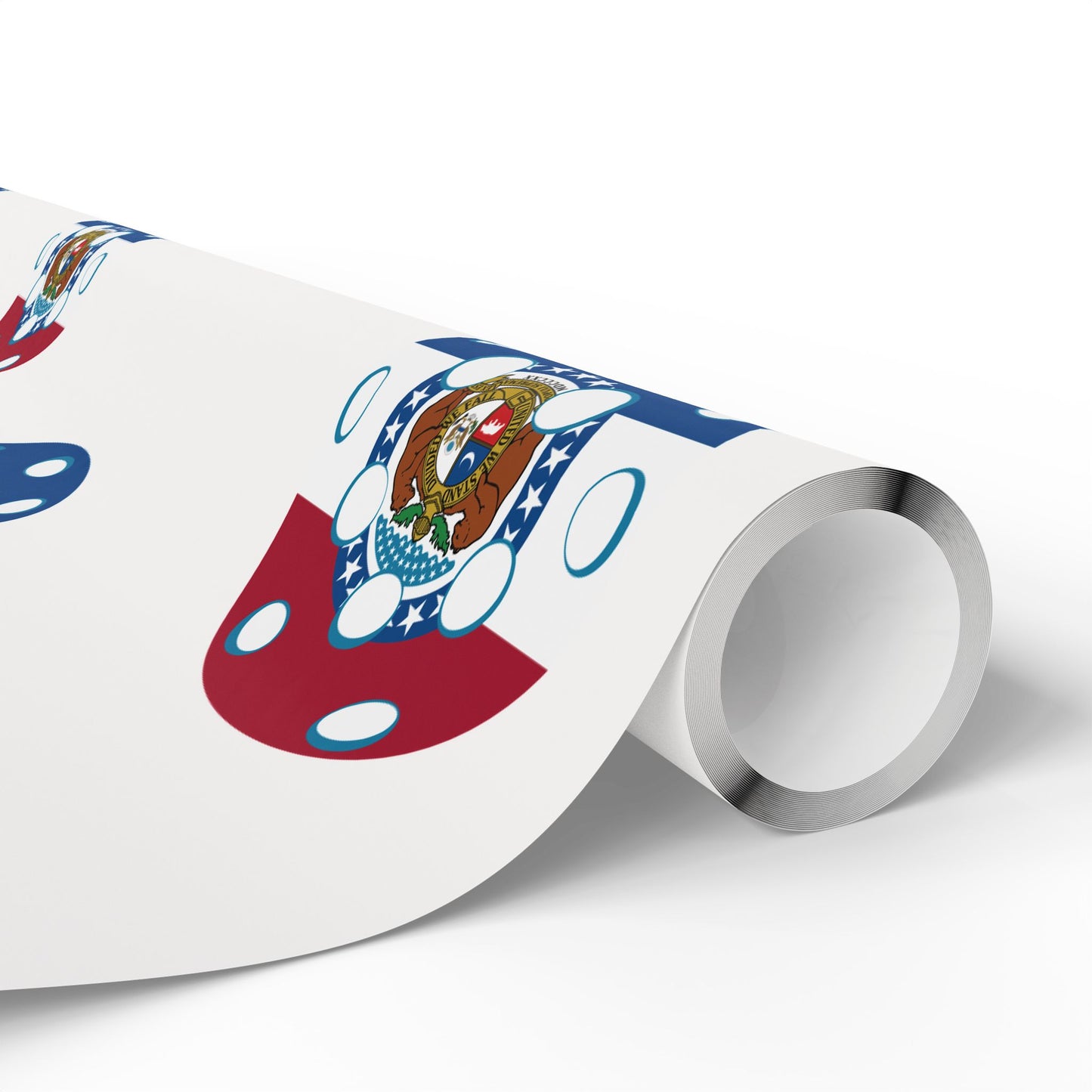Pickleball Gift Wrap, Missouri State Flag