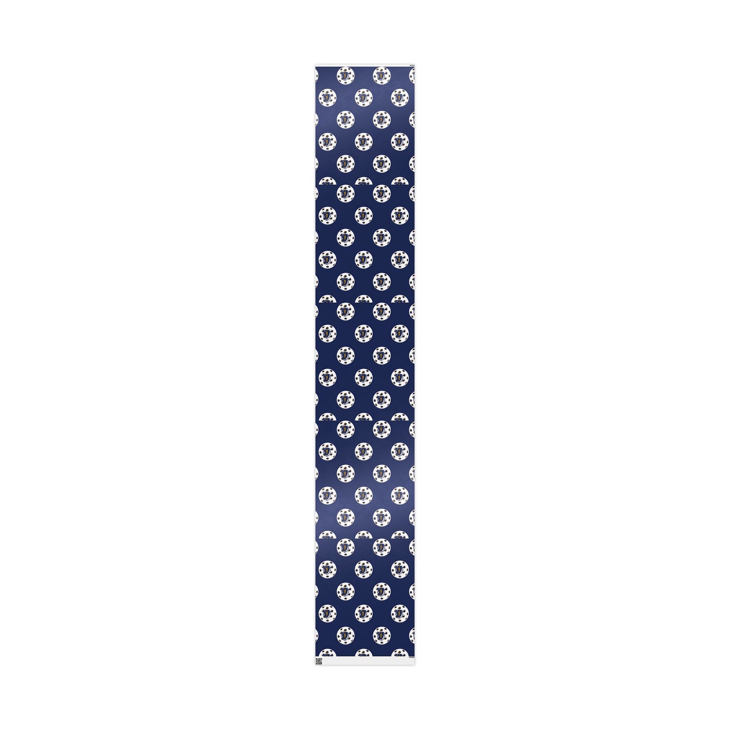 Pickleball Gift Wrap, Massachusetts State Flag
