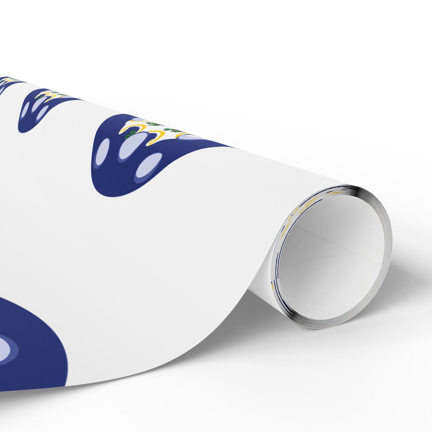Pickleball Gift Wrap, Connecticut State Flag