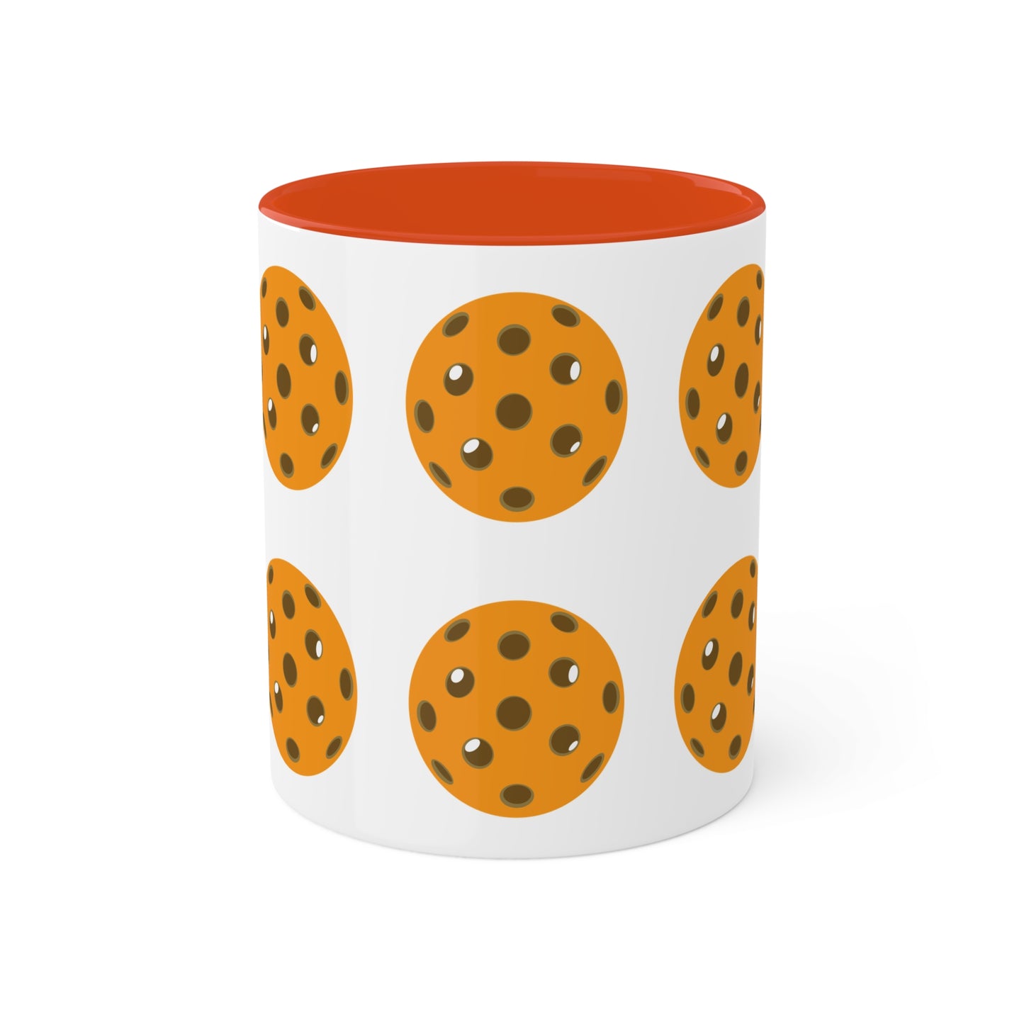 Mug, Orange/Brown 11oz