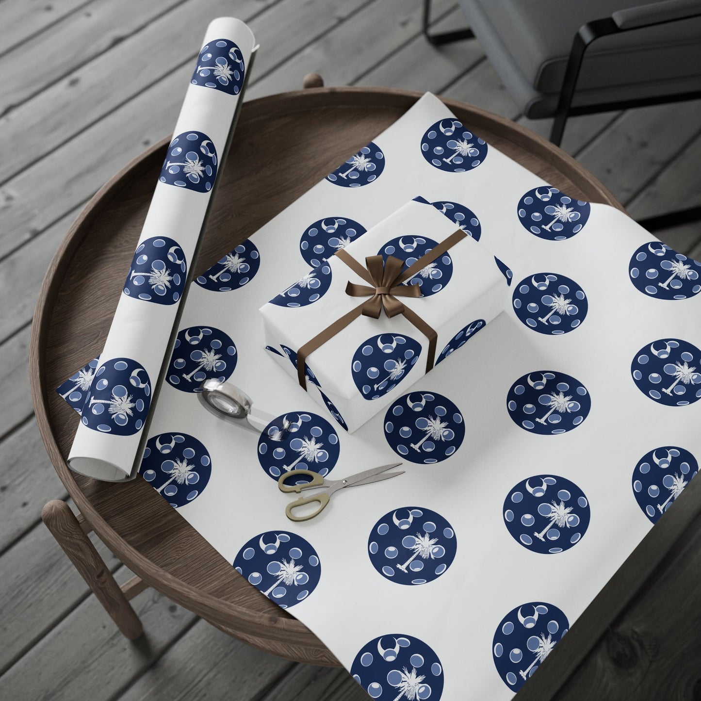 Pickleball Gift Wrap, South Carolina State Flag