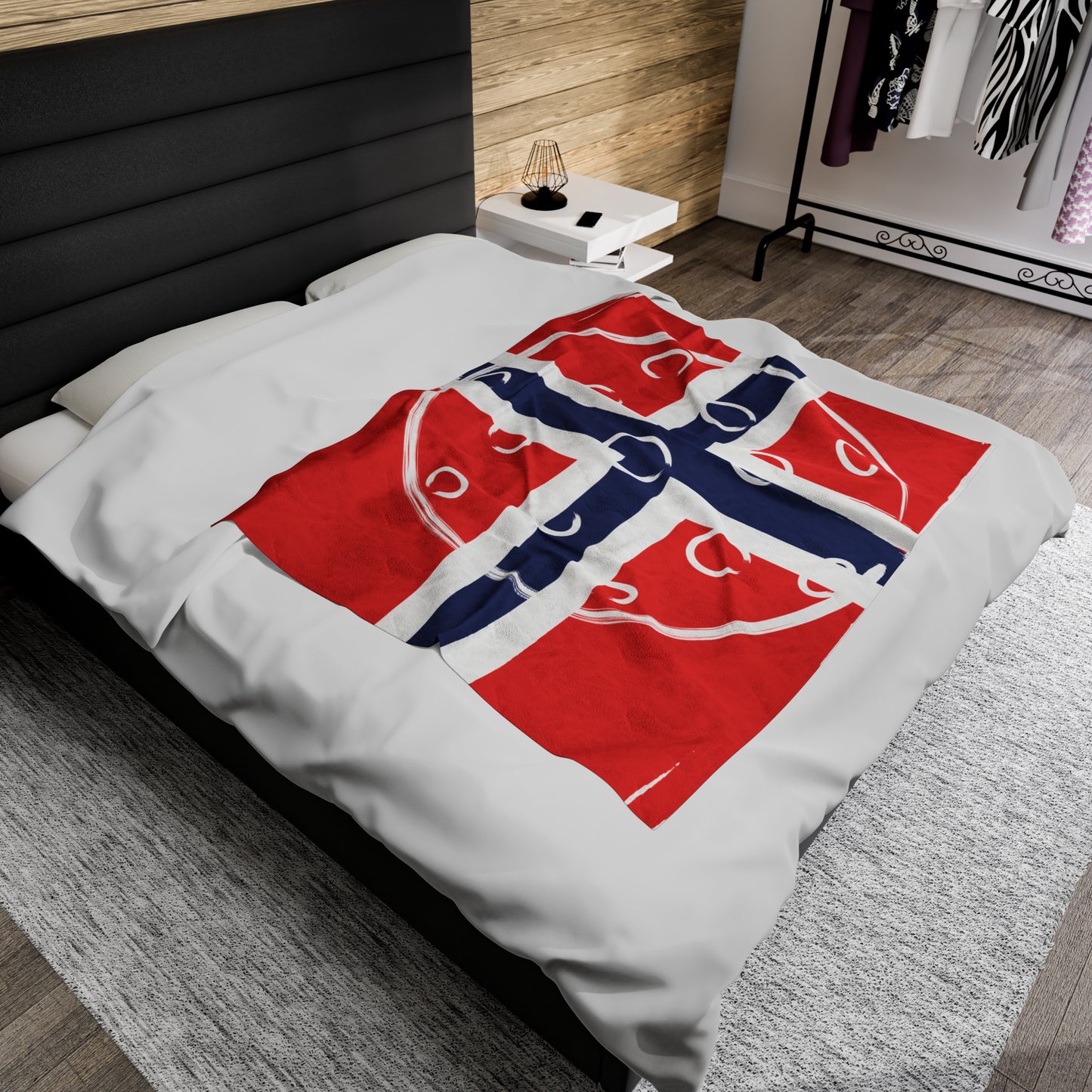 Norwegian Pickleball Blanket 50x60"