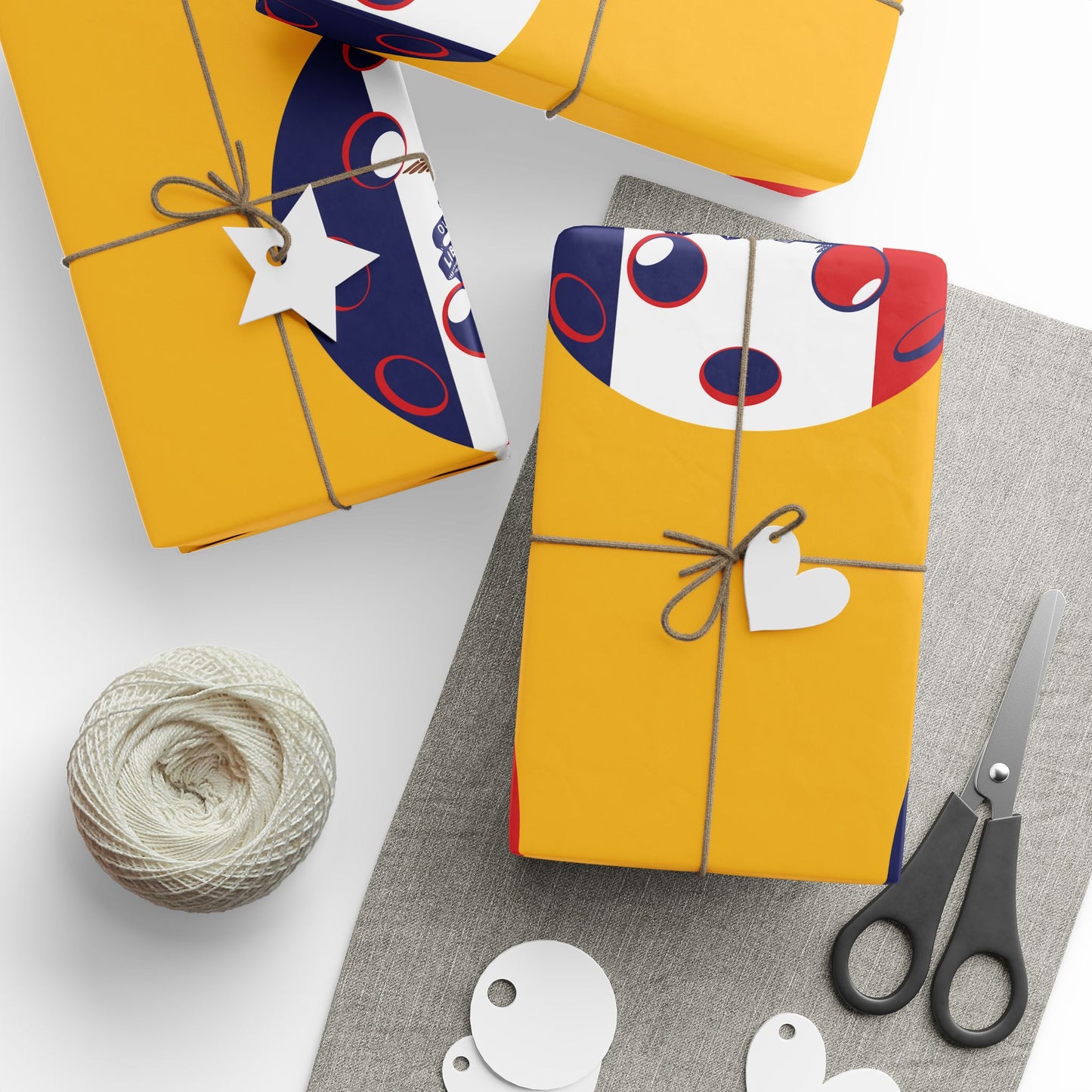 Pickleball Gift Wrap, Iowa State Flag
