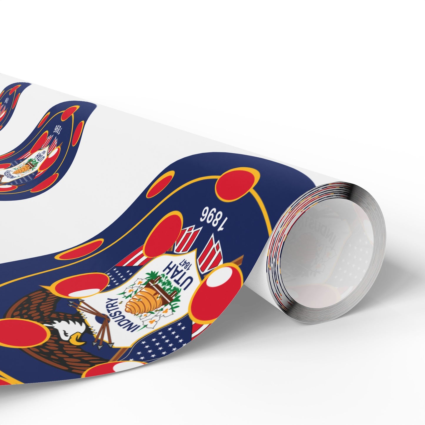 Pickleball Gift Wrap, Utah State Flag