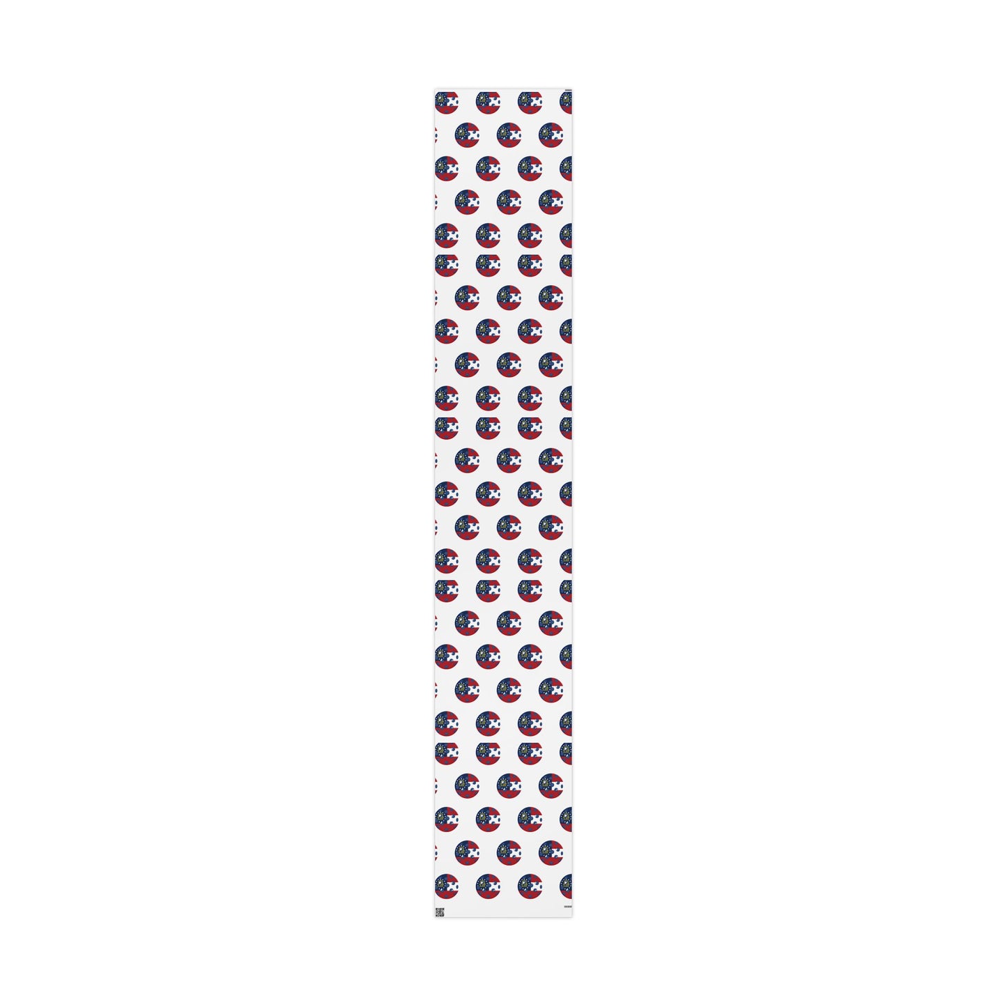 Pickleball Gift Wrap, Georgia State Flag