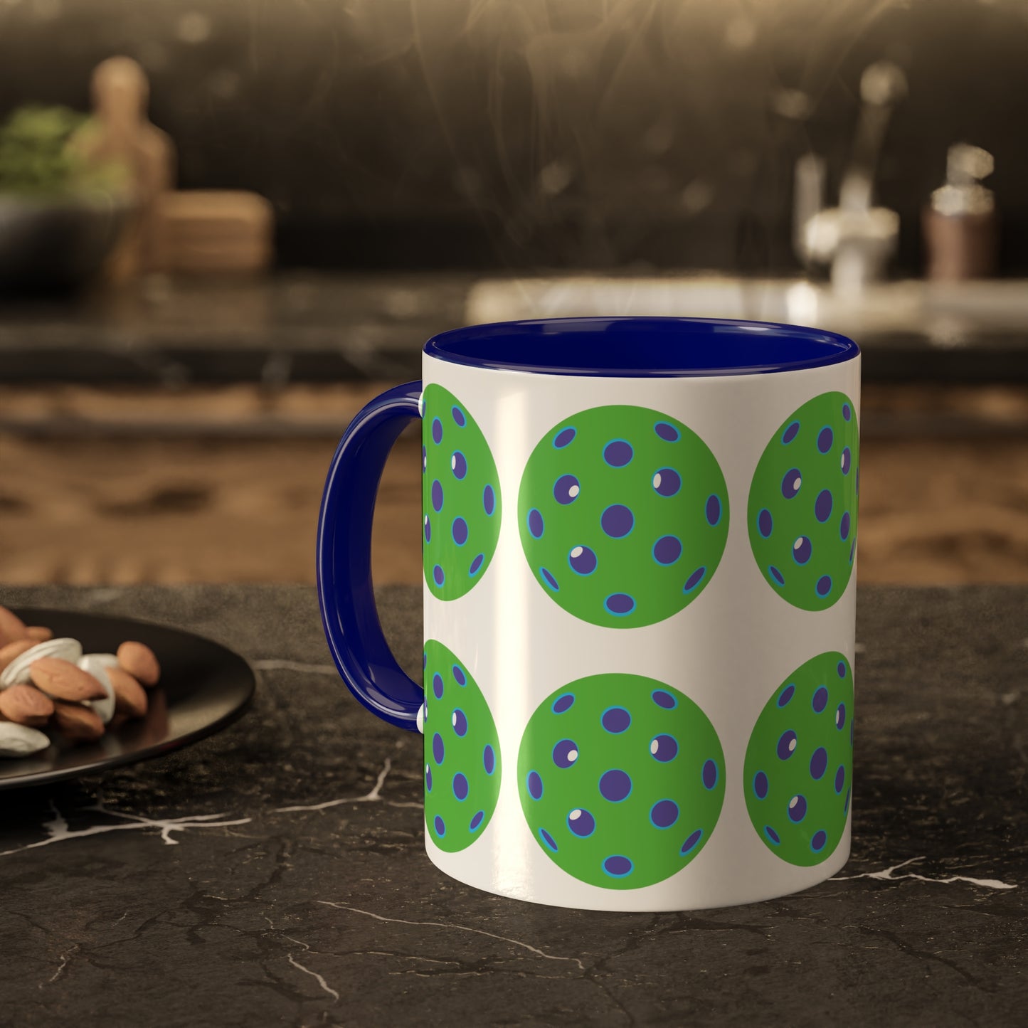 Mug, Lime/Blue 11oz