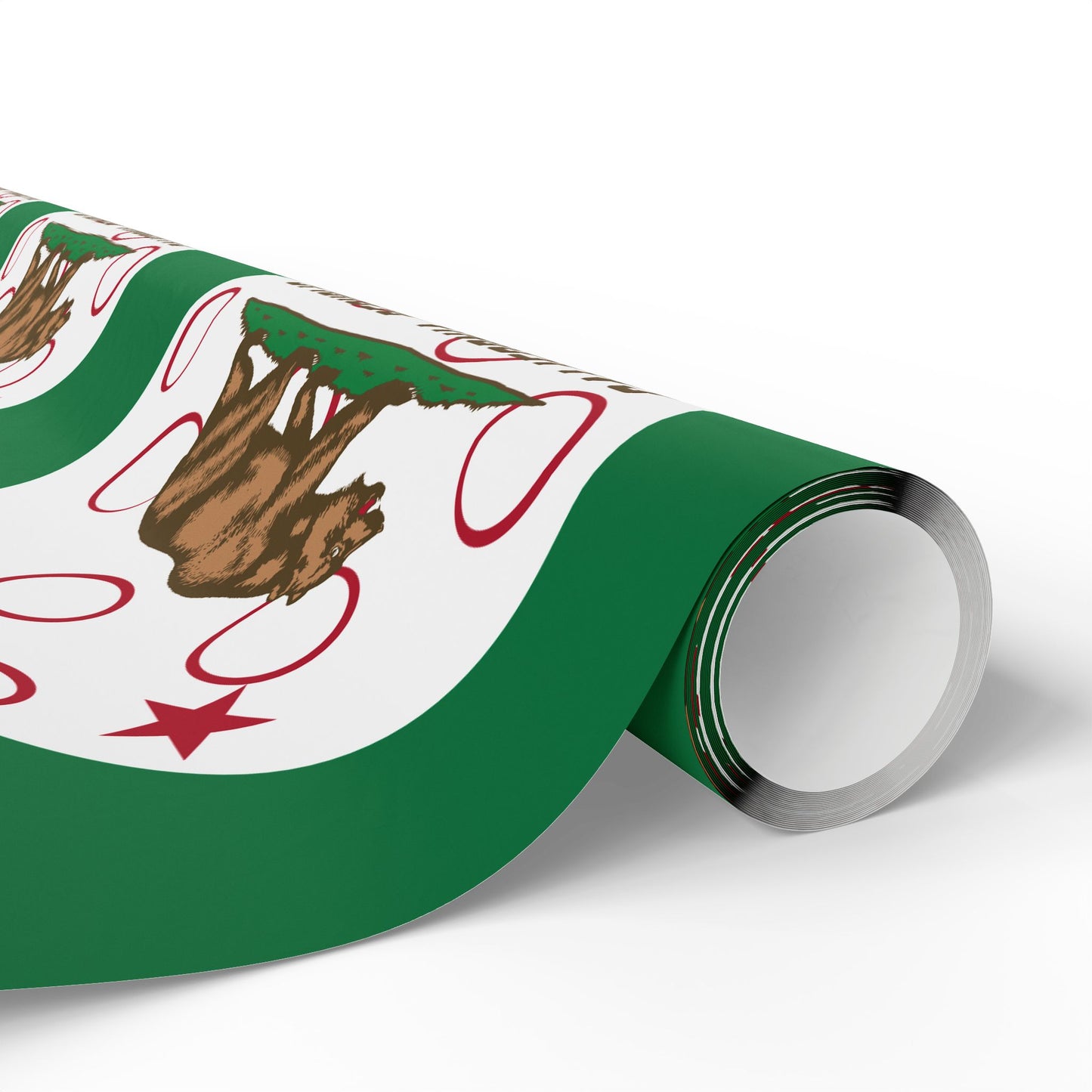 Pickleball Gift Wrap, California State Flag