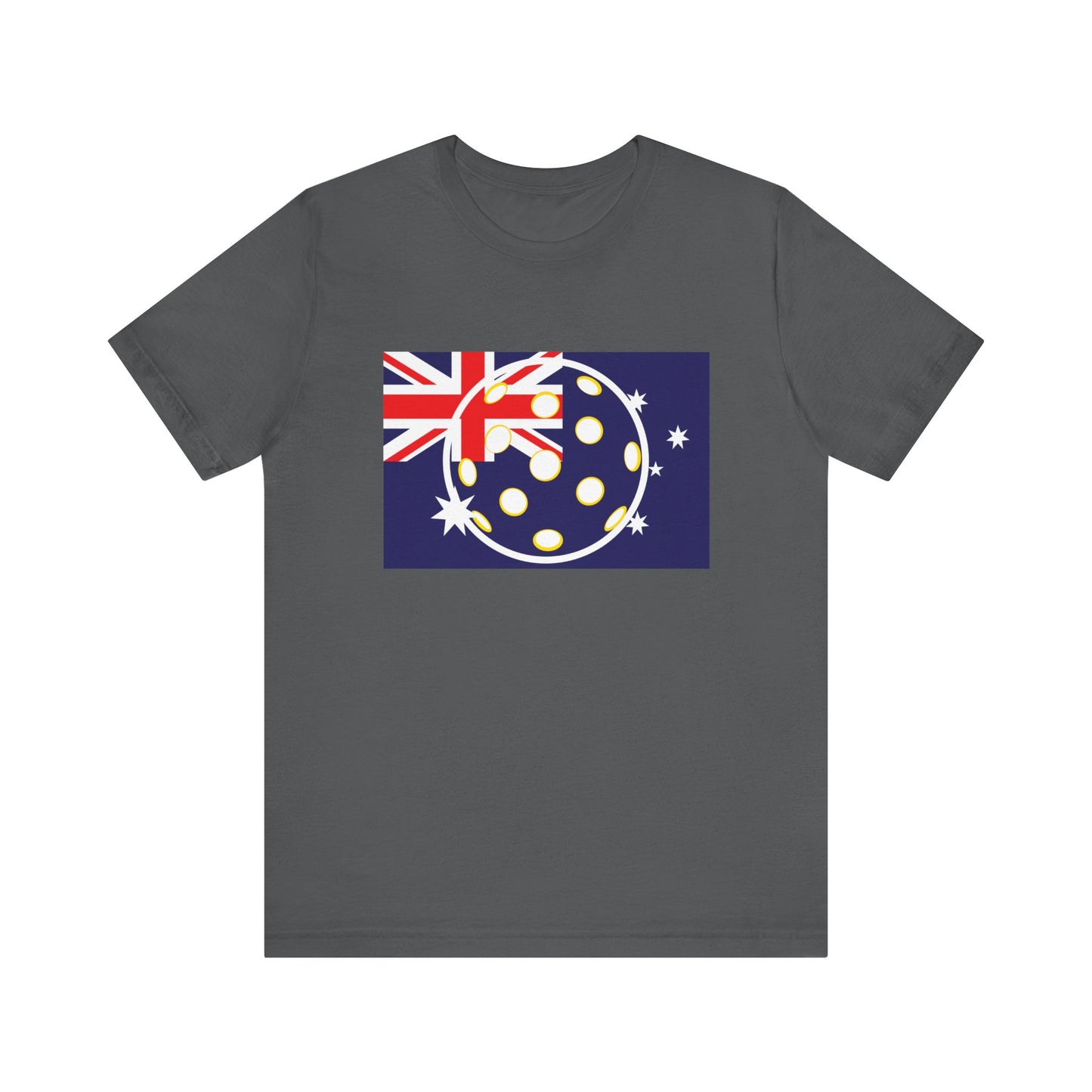Australia Pickleball Flag, Black