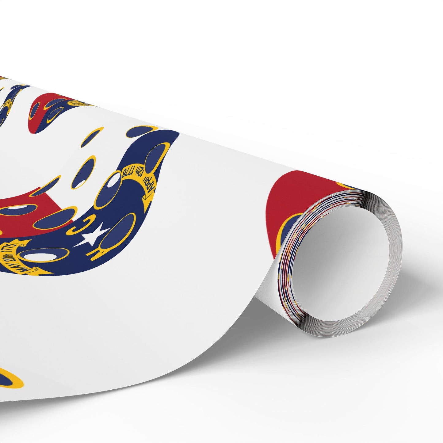 Pickleball Gift Wrap, North Carolina State Flag