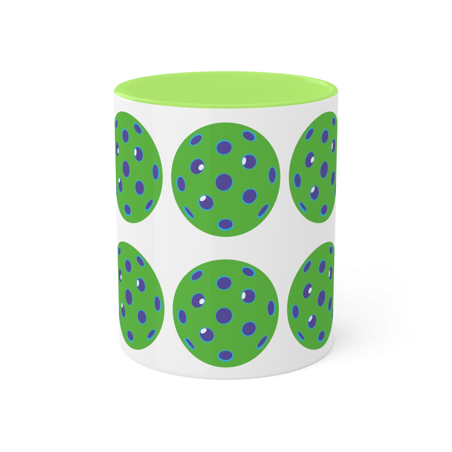 Mug, Lime/Blue 11oz