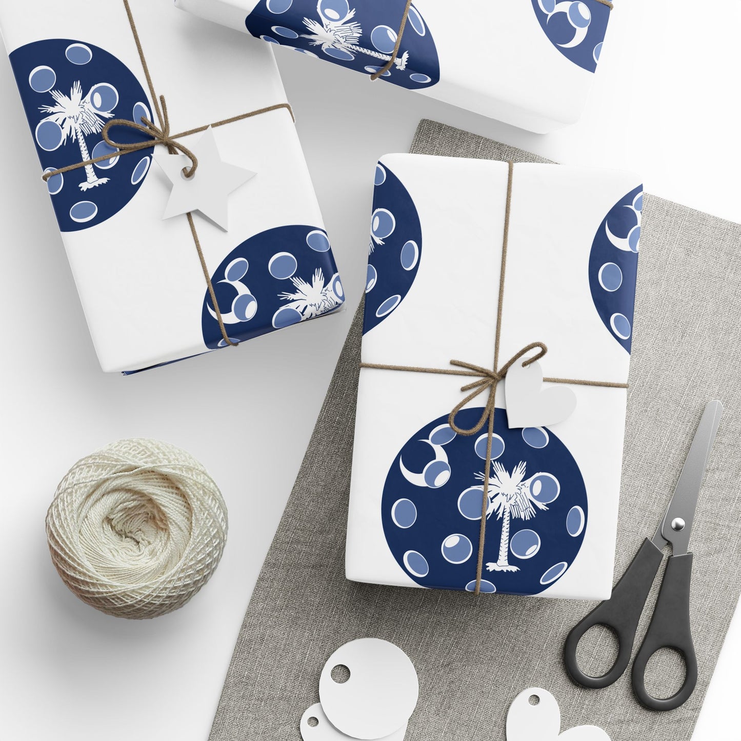 Pickleball Gift Wrap, South Carolina State Flag