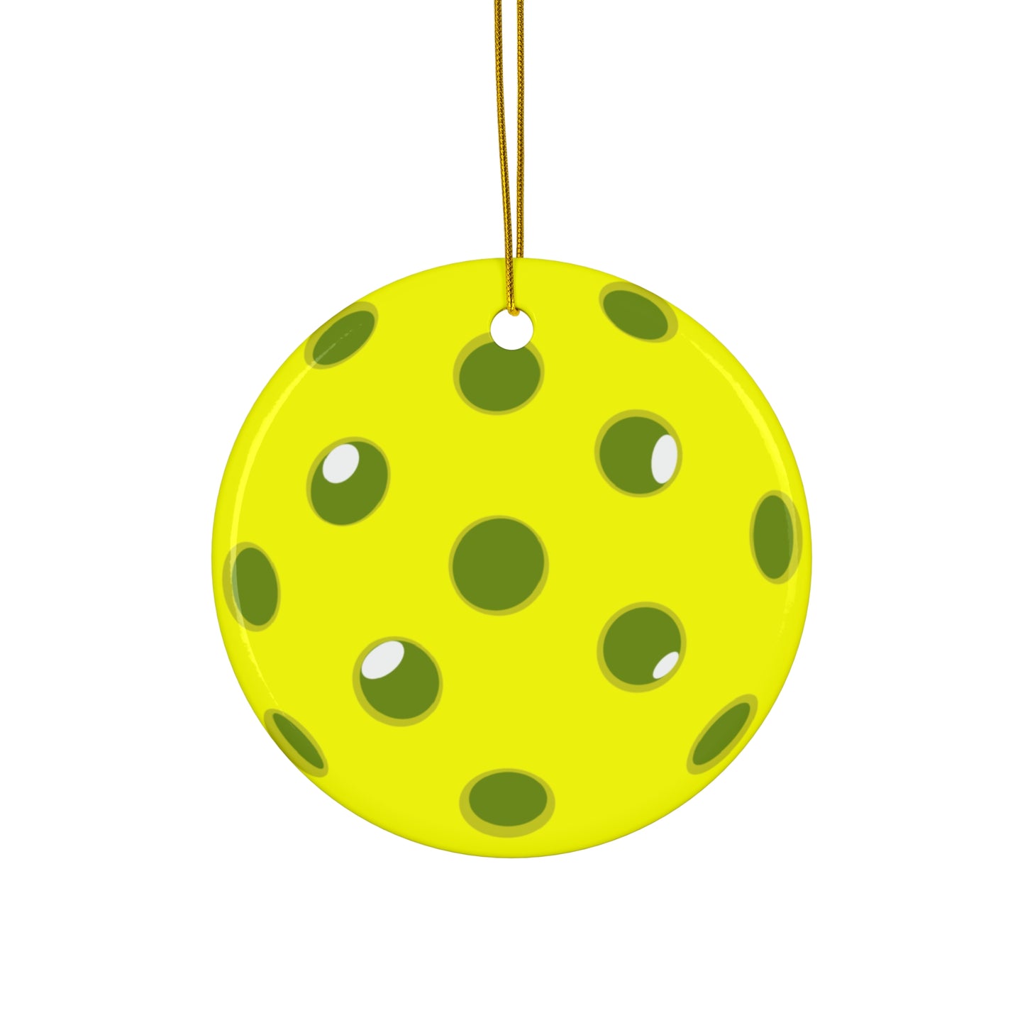 Ornament, Yellow & Green