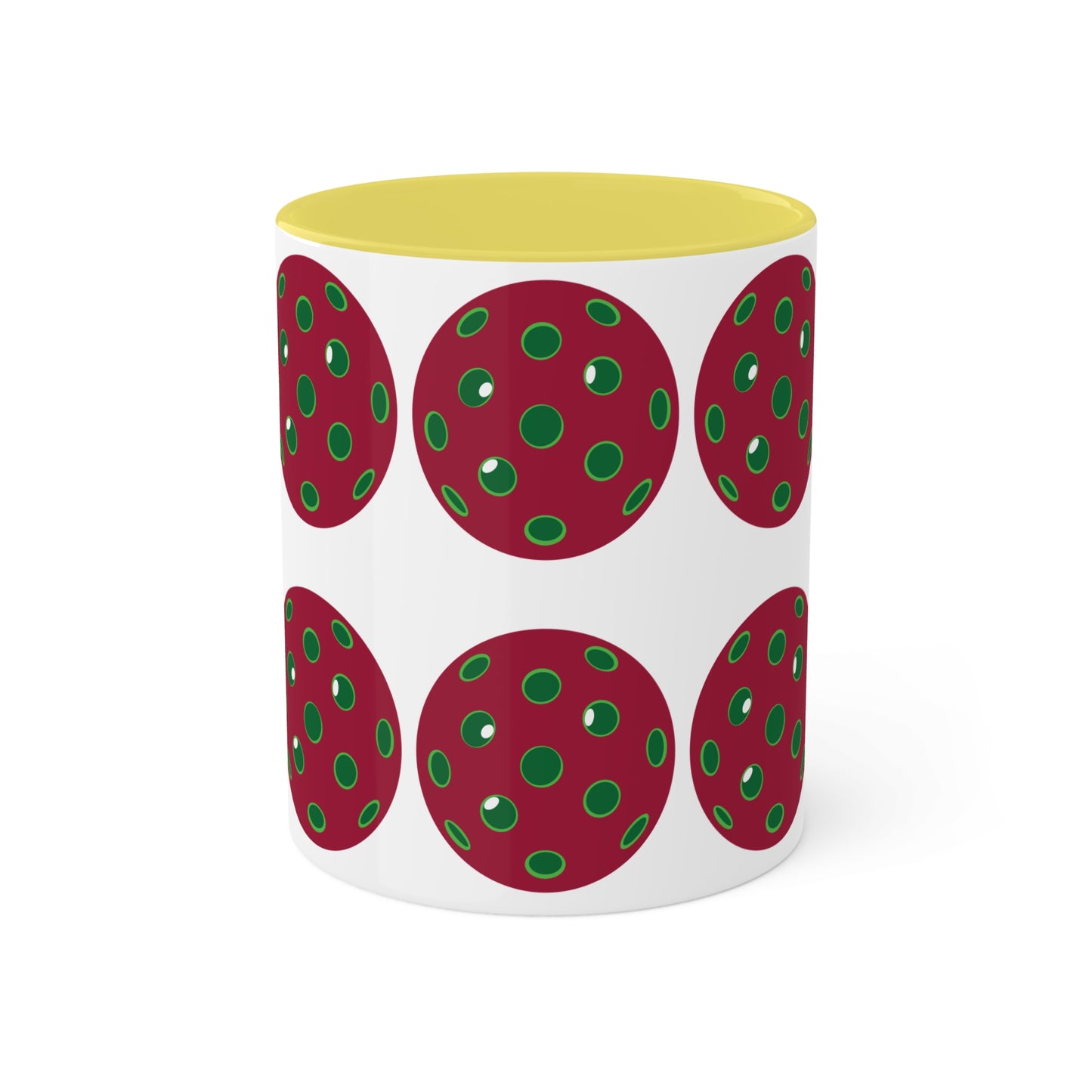 Copy of Mug, Green/Red 11oz