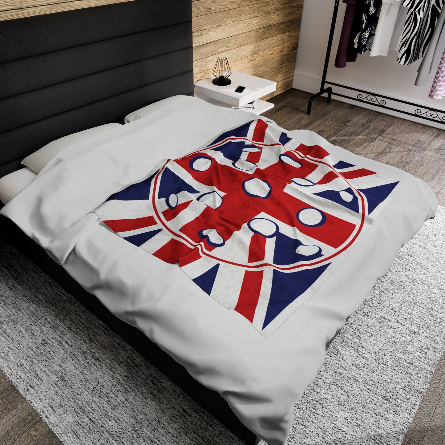 UK Pickleball Blanket 50x60"