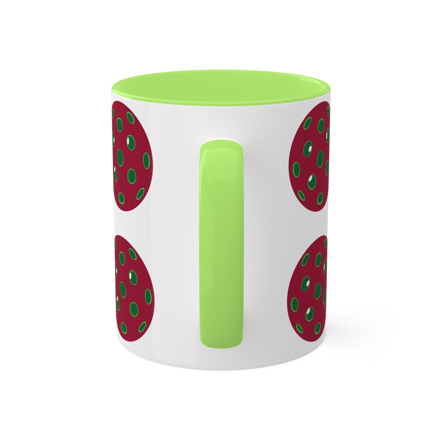 Copy of Mug, Green/Red 11oz