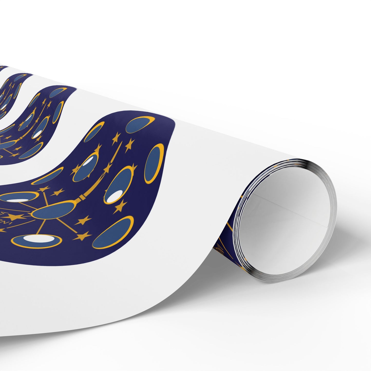 Pickleball Gift Wrap, Indiana State Flag