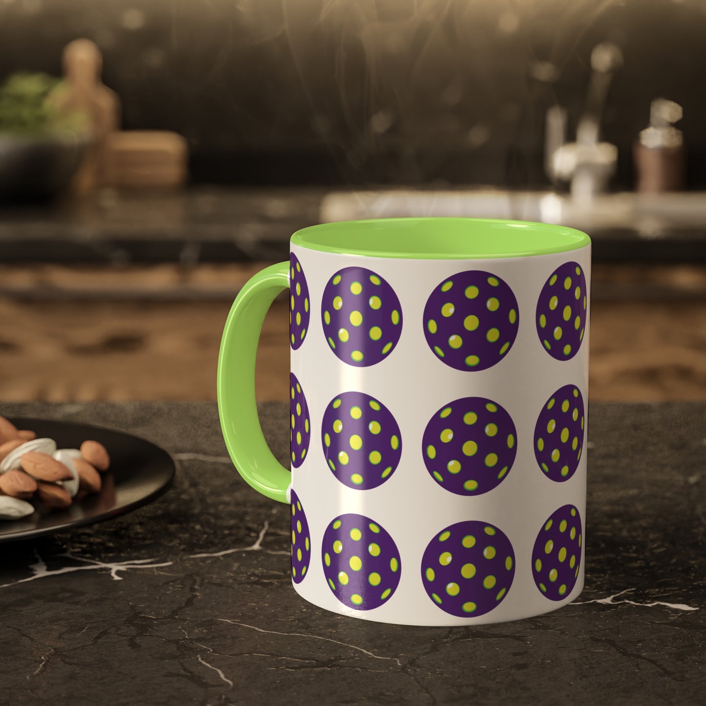Mug, Purple/Lime 11oz.