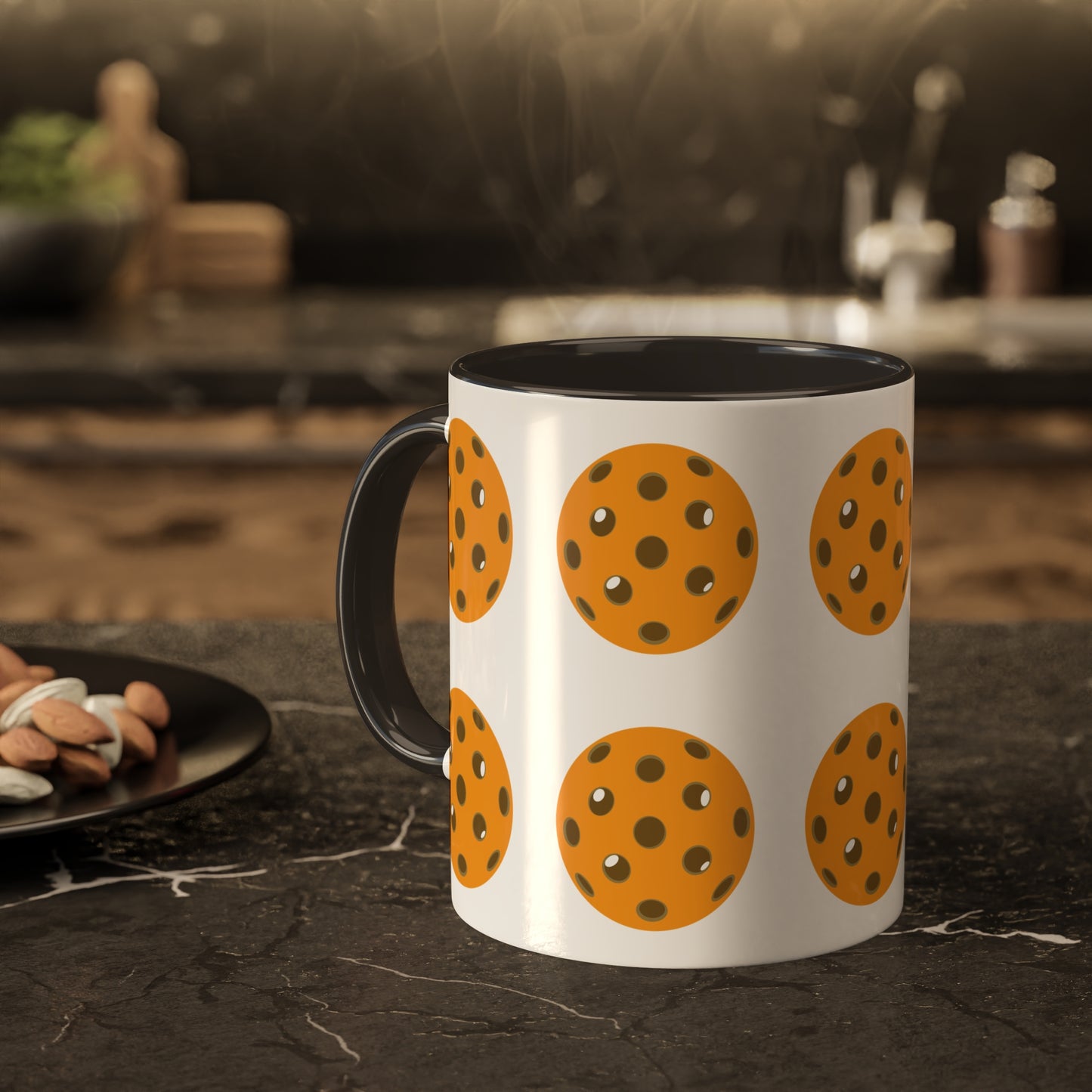 Mug, Orange/Brown 11oz