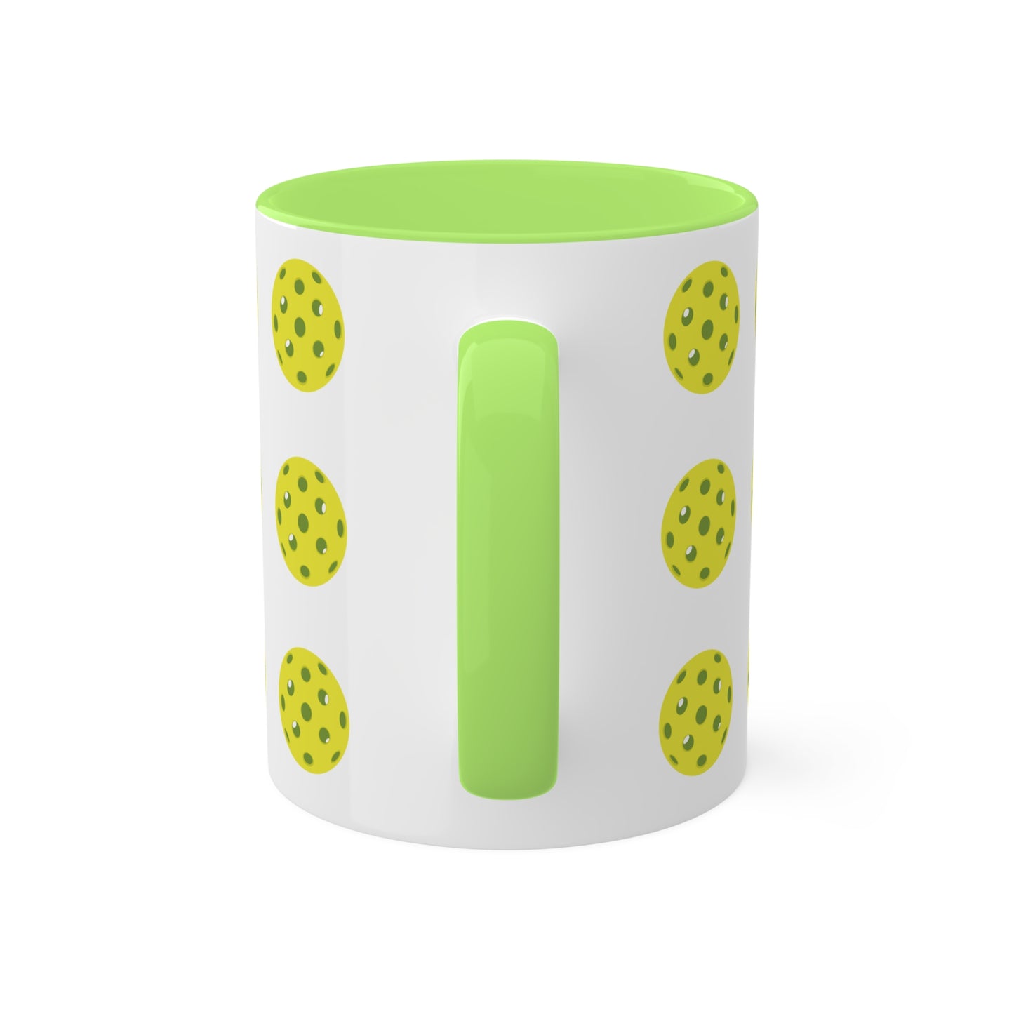 Pickleball Mug, Lime, 11oz