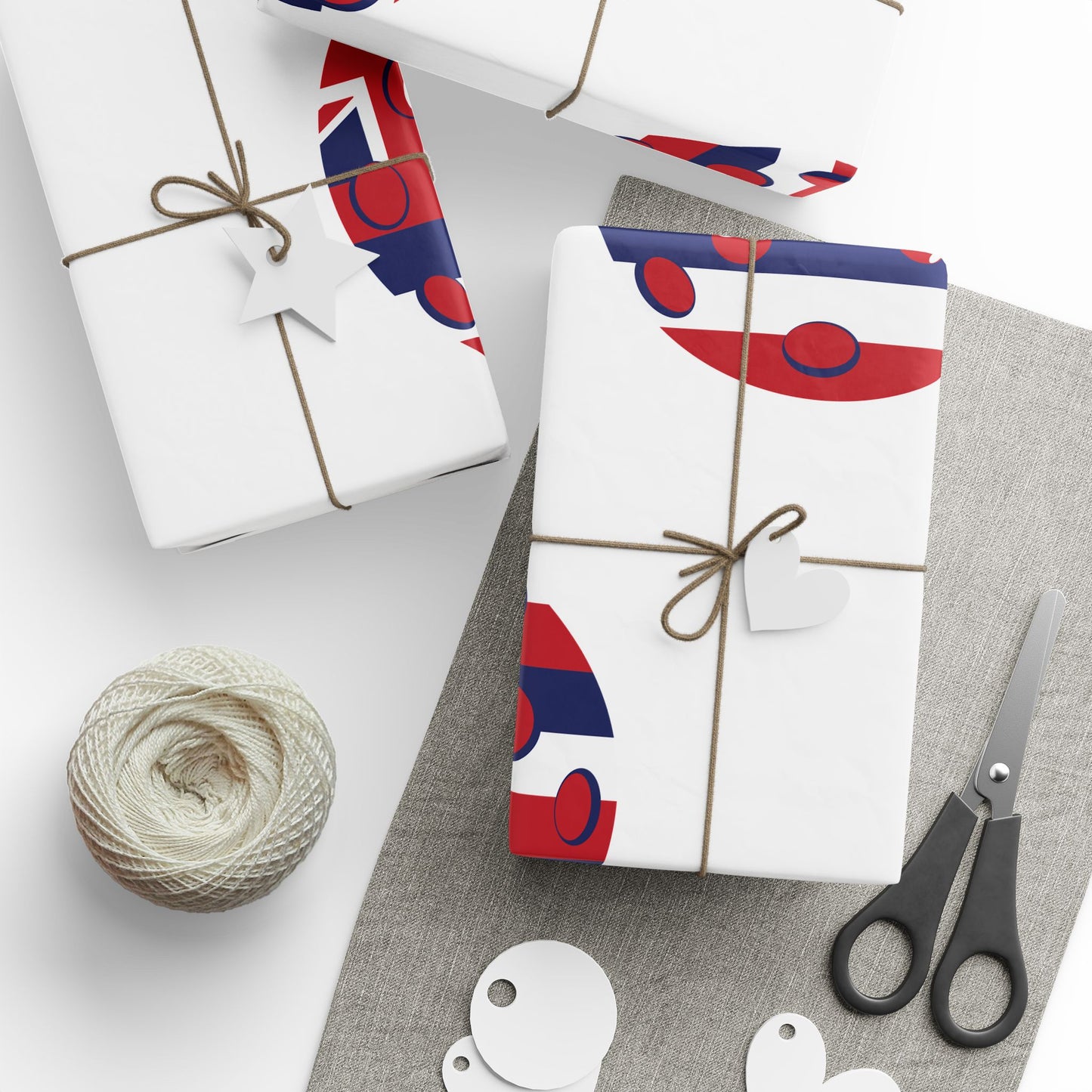 Pickleball Gift Wrap, Hawaii State Flag