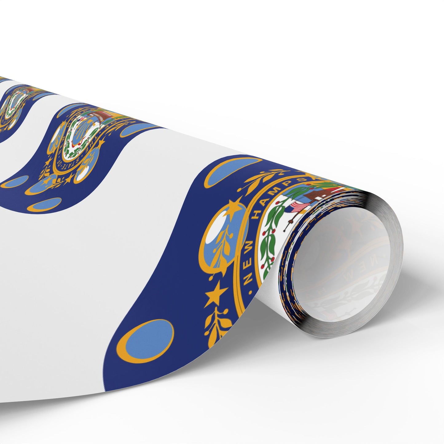 Pickleball Gift Wrap, New Hampshire State Flag