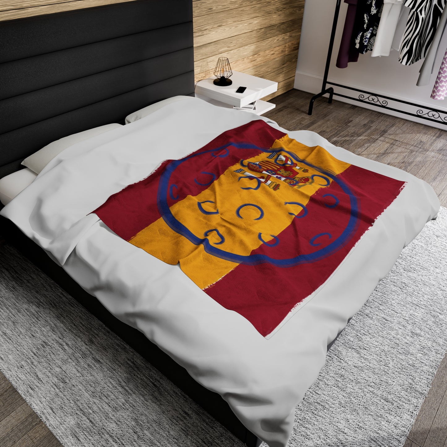 Spain Pickleball Blanket 50x60"